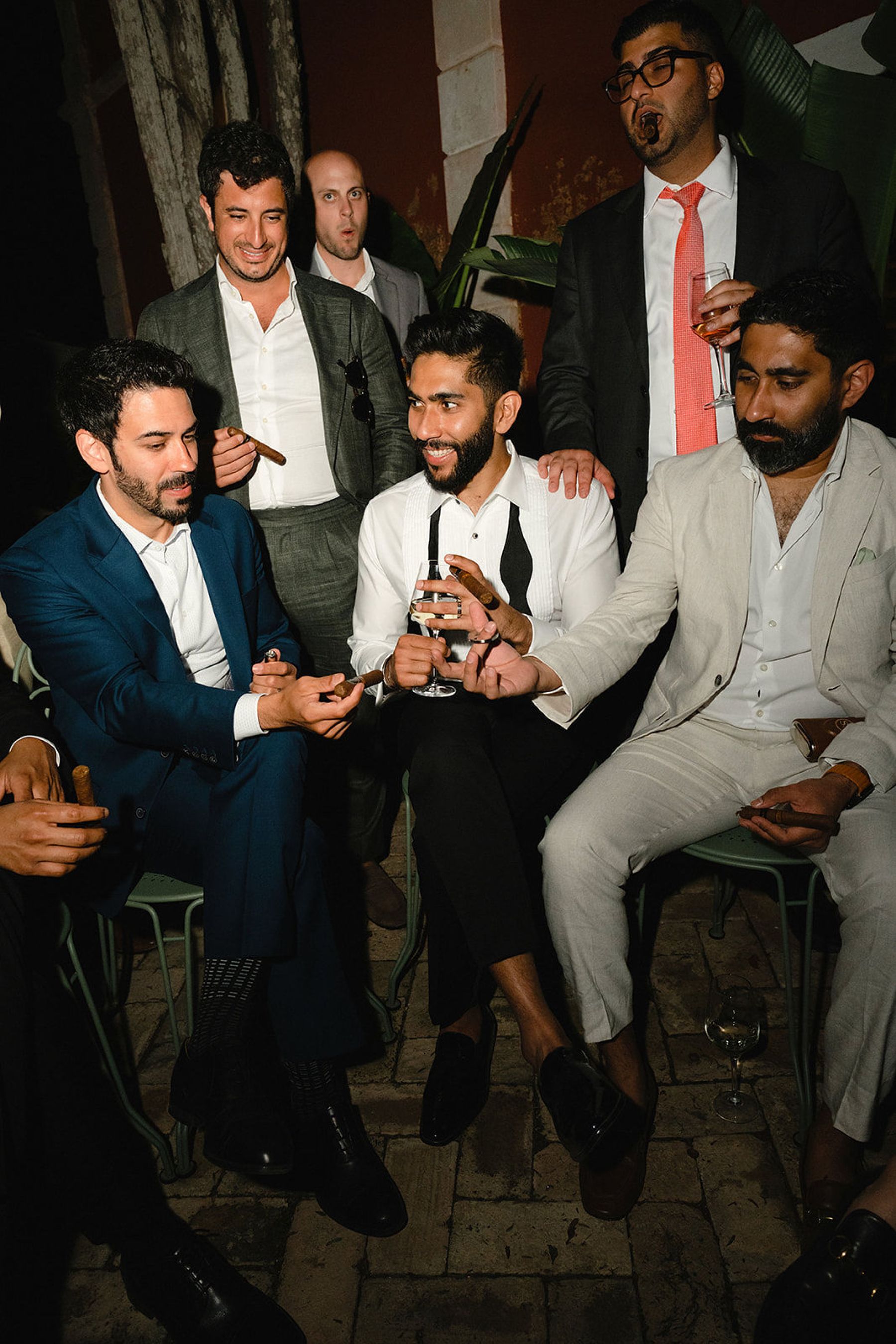 A Modern Romance: Anna and Sachin's Destination Wedding at Fontenille Menorca photo