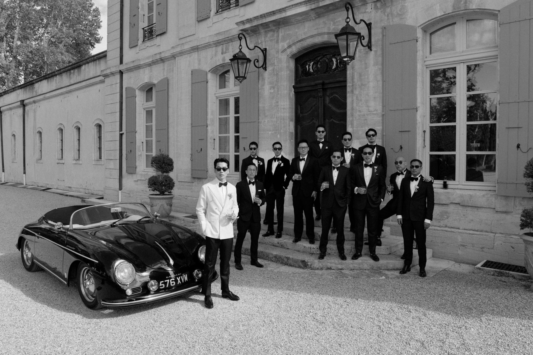 A Love Story Woven in Provence: Virithipa and Nick's Enchanting Wedding at Chateau de Tourreau photo