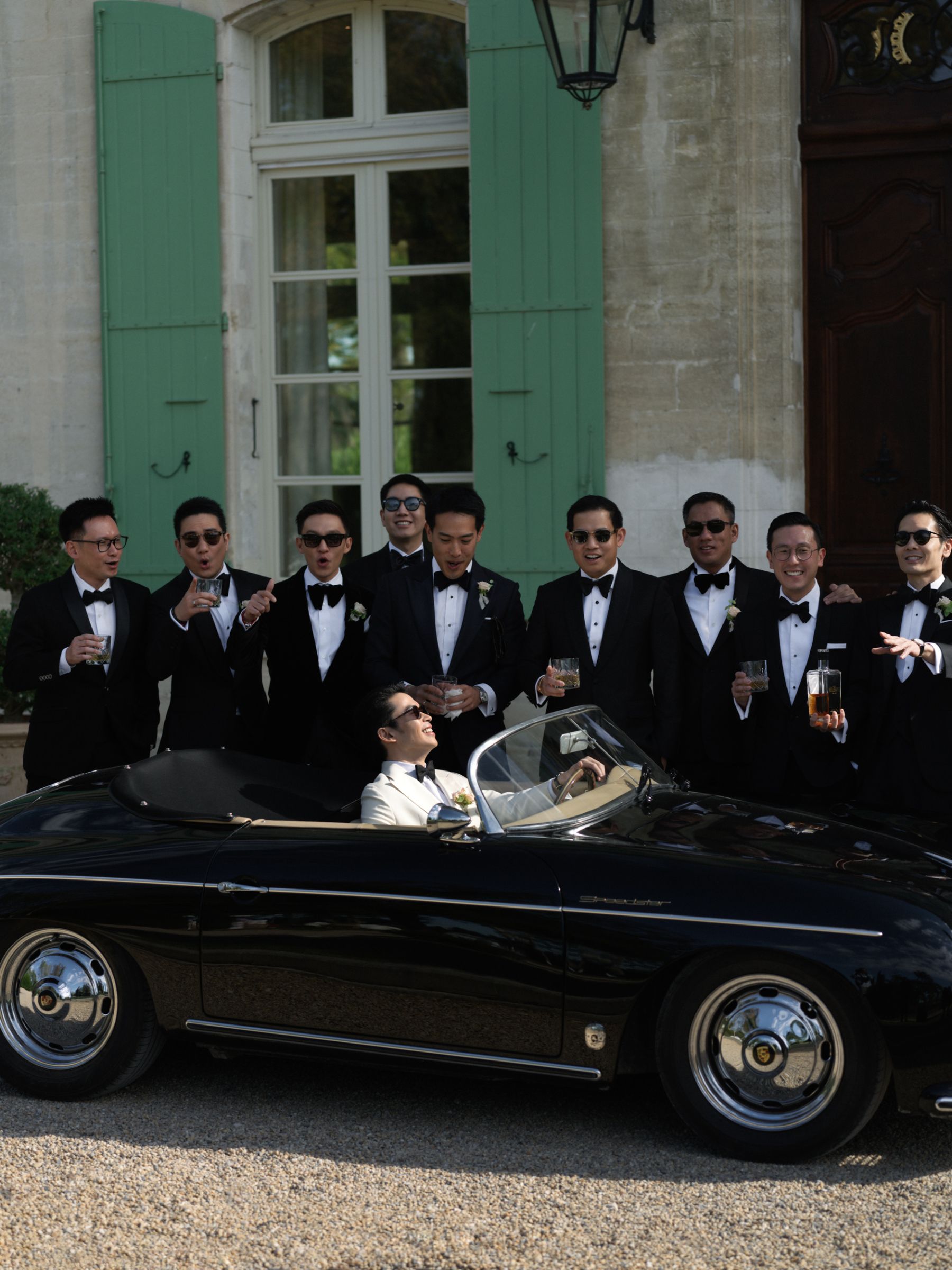 A Love Story Woven in Provence: Virithipa and Nick's Enchanting Wedding at Chateau de Tourreau photo