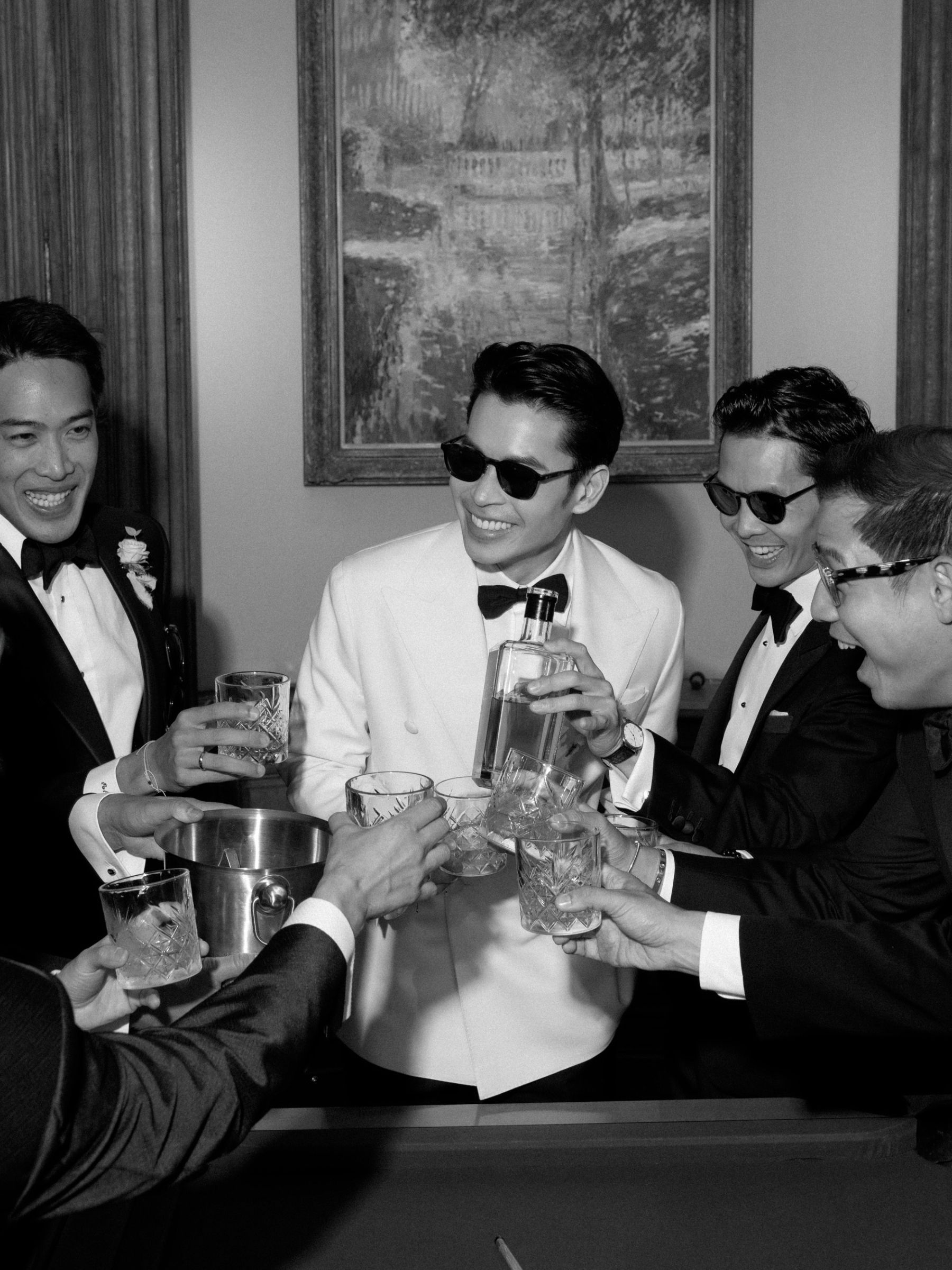 A Love Story Woven in Provence: Virithipa and Nick's Enchanting Wedding at Chateau de Tourreau photo