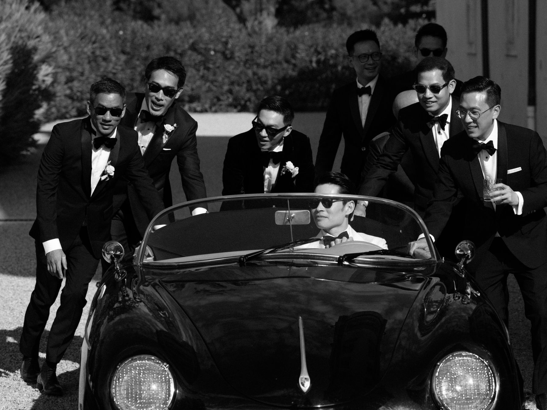 A Love Story Woven in Provence: Virithipa and Nick's Enchanting Wedding at Chateau de Tourreau photo