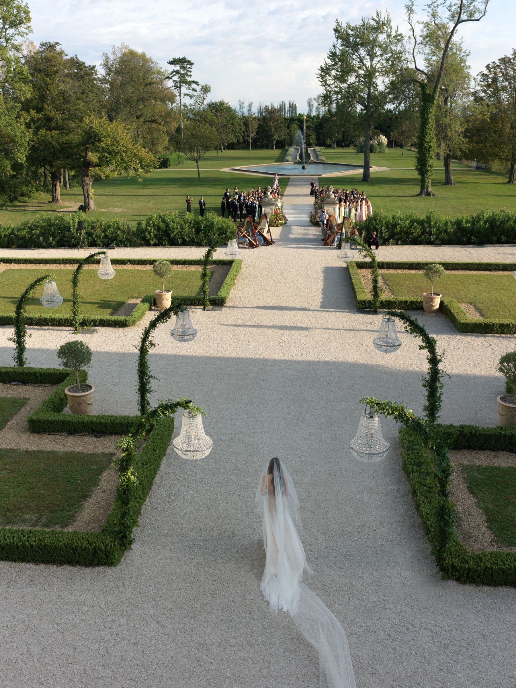 A Love Story Woven in Provence: Virithipa and Nick's Enchanting Wedding at Chateau de Tourreau photo