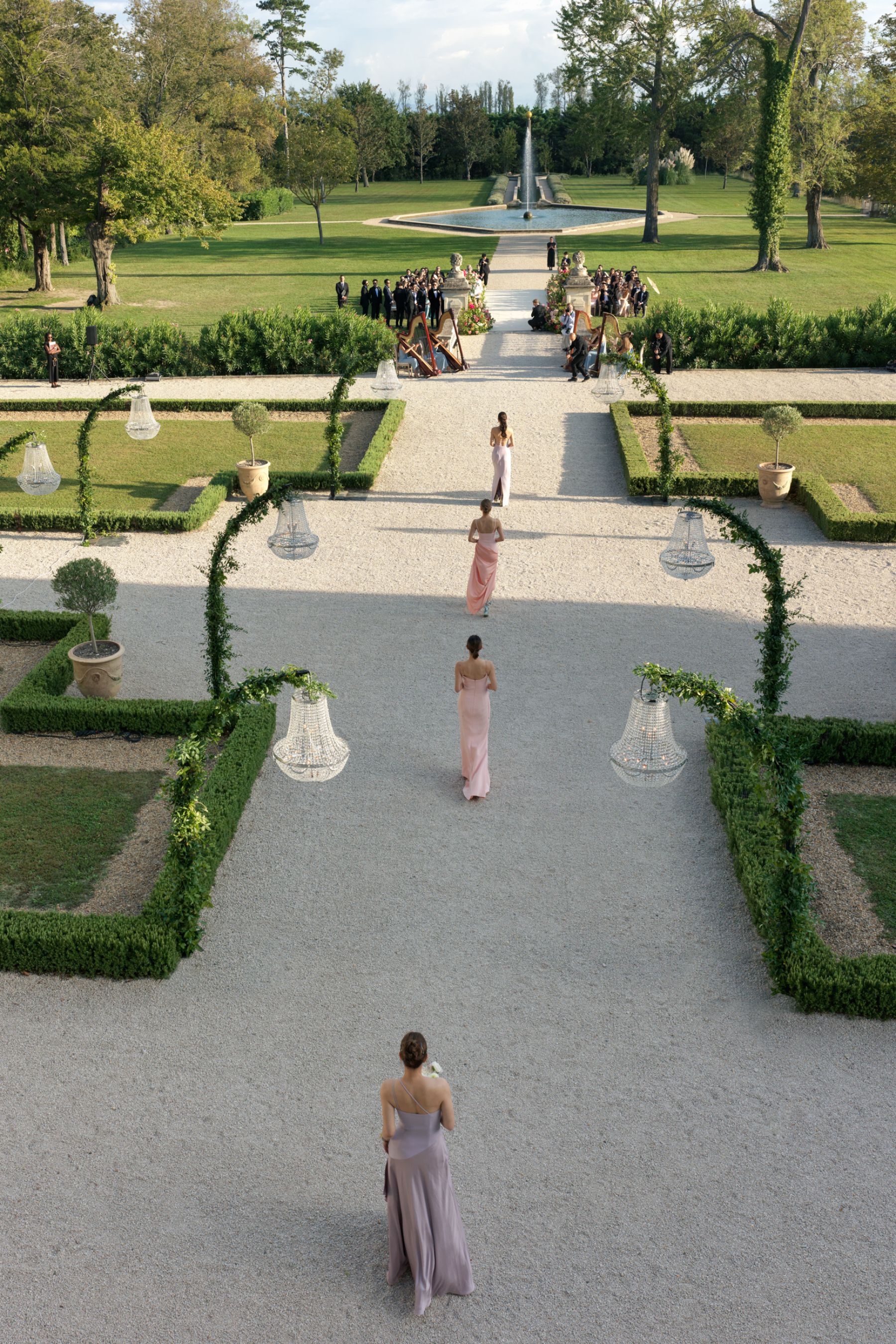 A Love Story Woven in Provence: Virithipa and Nick's Enchanting Wedding at Chateau de Tourreau photo