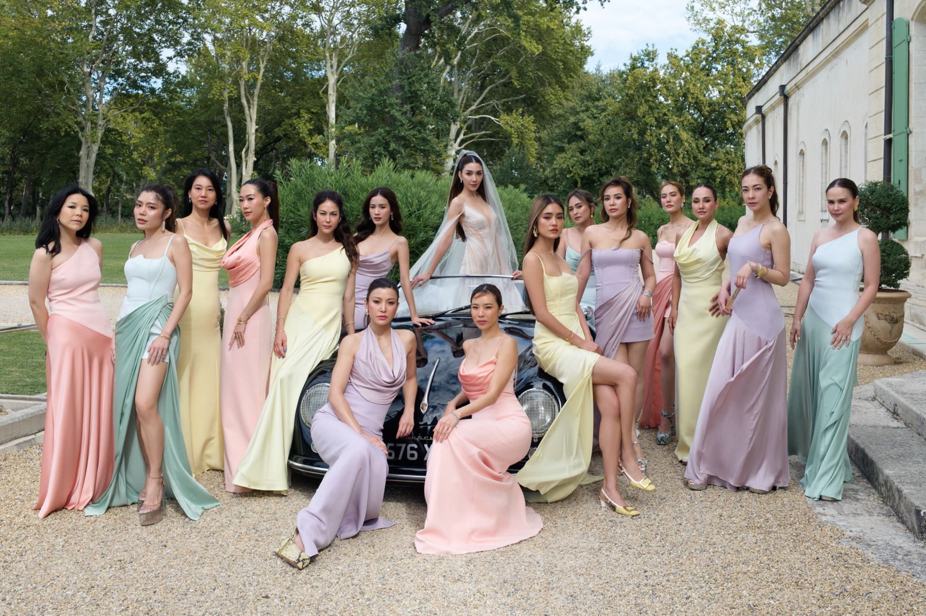 A Love Story Woven in Provence: Virithipa and Nick's Enchanting Wedding at Chateau de Tourreau photo