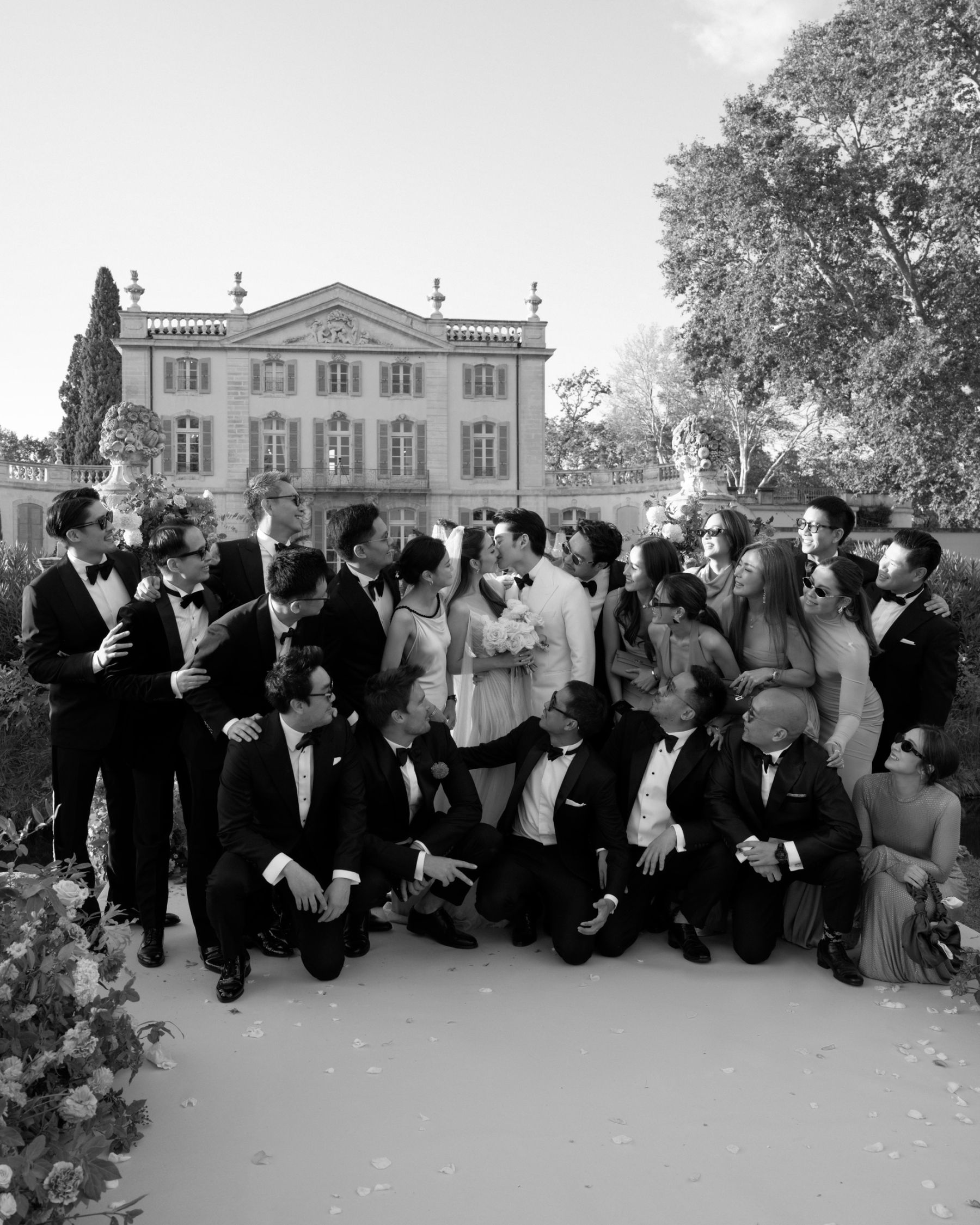 A Love Story Woven in Provence: Virithipa and Nick's Enchanting Wedding at Chateau de Tourreau photo