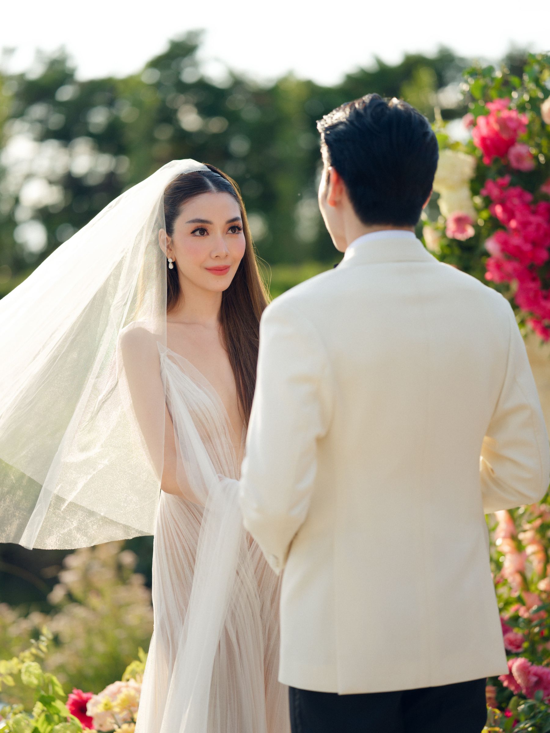 A Love Story Woven in Provence: Virithipa and Nick's Enchanting Wedding at Chateau de Tourreau photo