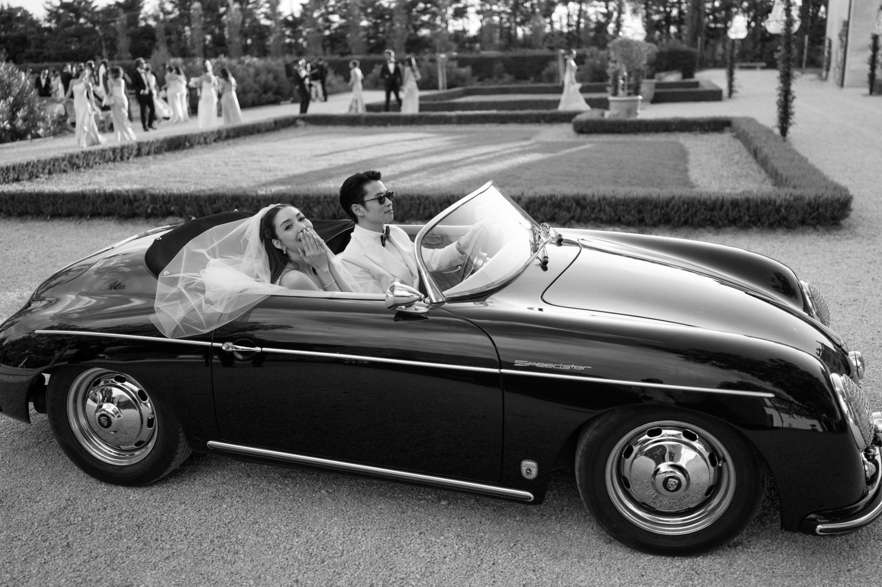 A Love Story Woven in Provence: Virithipa and Nick's Enchanting Wedding at Chateau de Tourreau photo