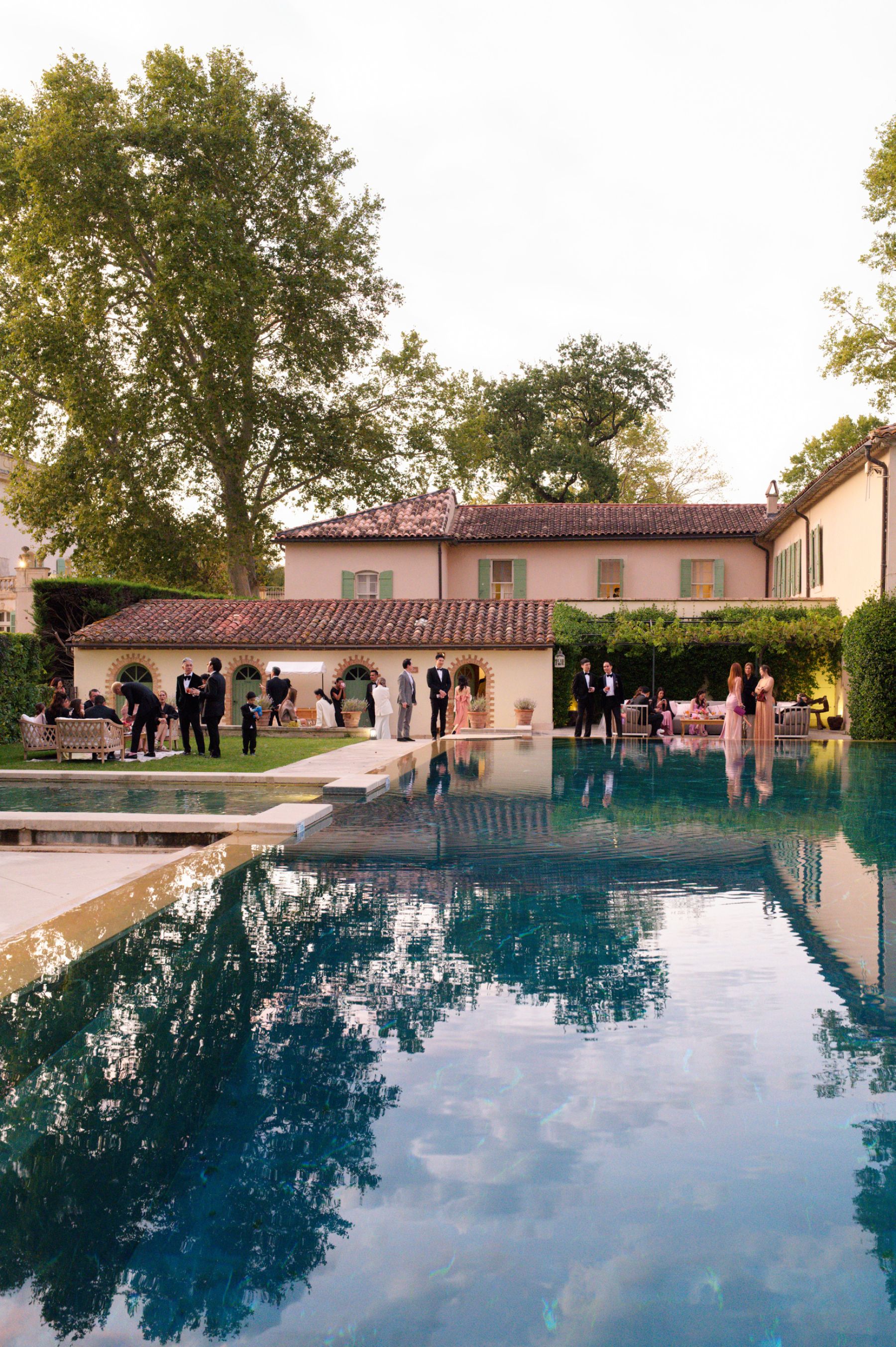 A Love Story Woven in Provence: Virithipa and Nick's Enchanting Wedding at Chateau de Tourreau photo