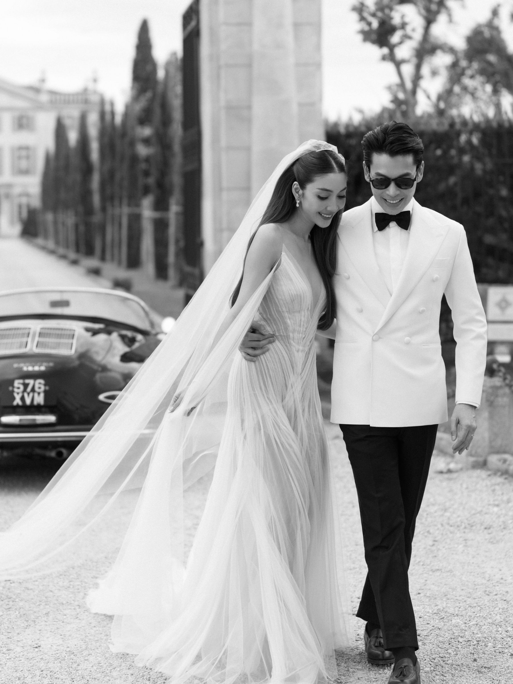 A Love Story Woven in Provence: Virithipa and Nick's Enchanting Wedding at Chateau de Tourreau photo