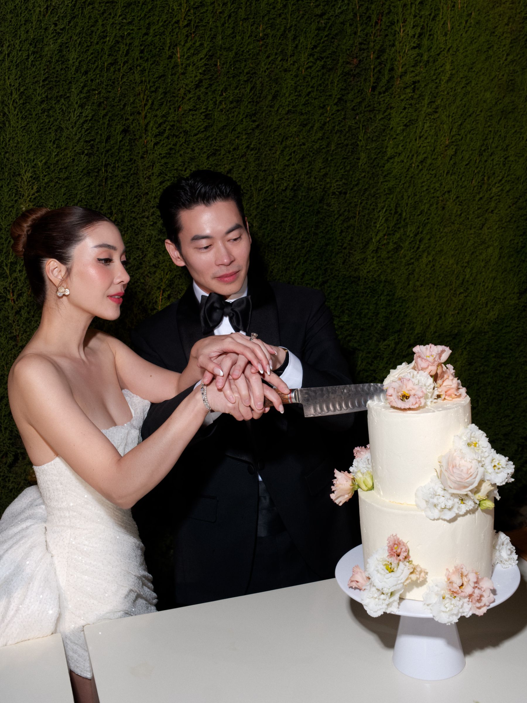 A Love Story Woven in Provence: Virithipa and Nick's Enchanting Wedding at Chateau de Tourreau photo