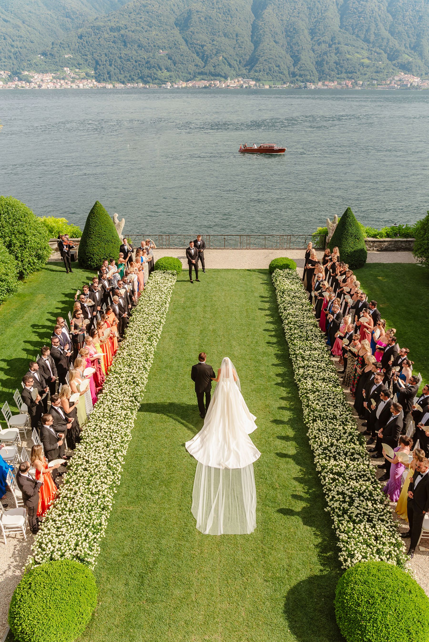 A Dreamy Lake Como Love Story: Jordan &amp; Anthony Celebrate Their Wedding at Villa Balbiano photo