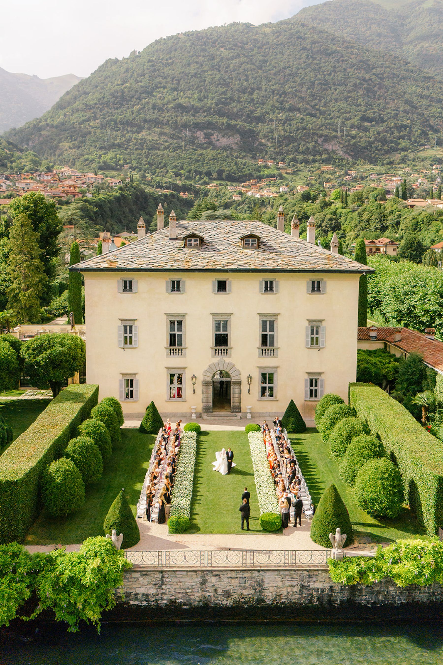 A Dreamy Lake Como Love Story: Jordan &amp; Anthony Celebrate Their Wedding at Villa Balbiano photo