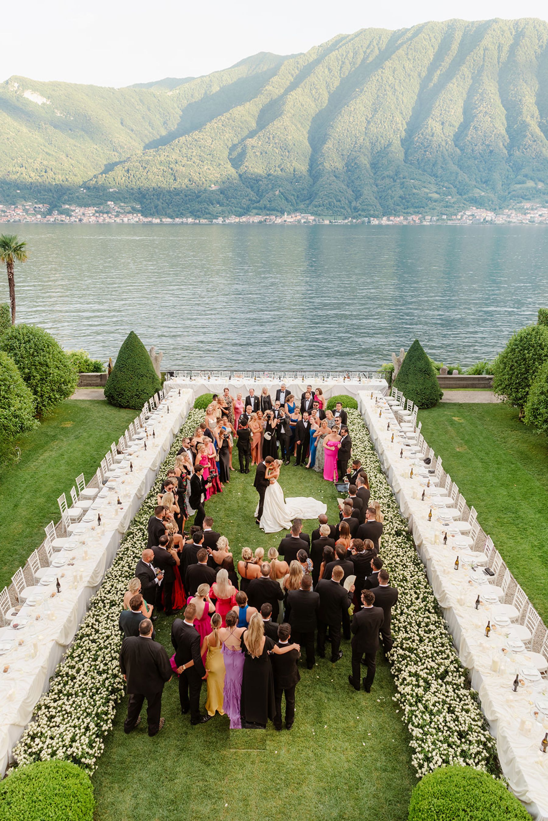 A Dreamy Lake Como Love Story: Jordan &amp; Anthony Celebrate Their Wedding at Villa Balbiano photo