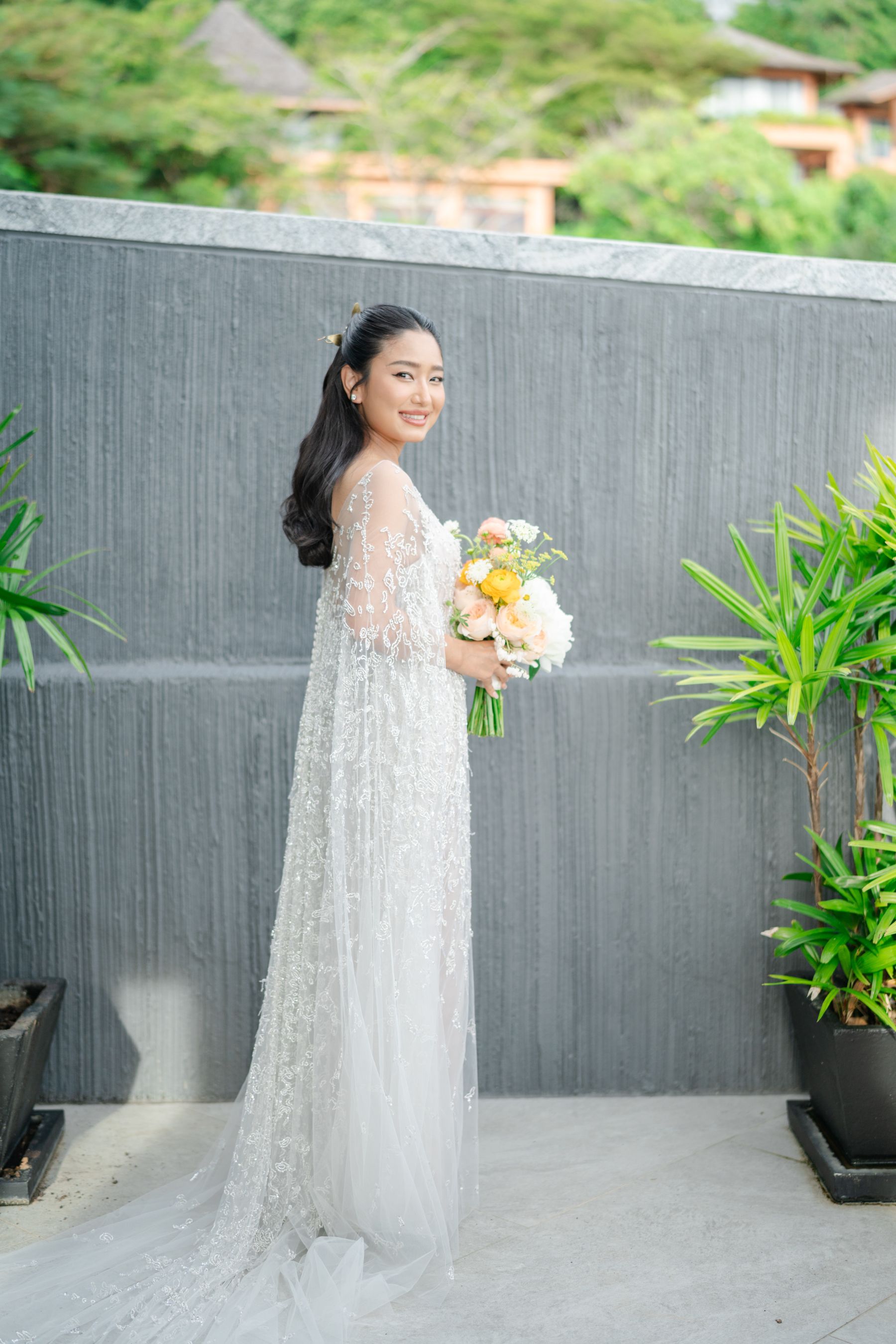 A Cross-Cultural Paradise Celebration: Khin Lay  &amp; Lucas's Romantic Wedding at Sri Panwa Phuket photo