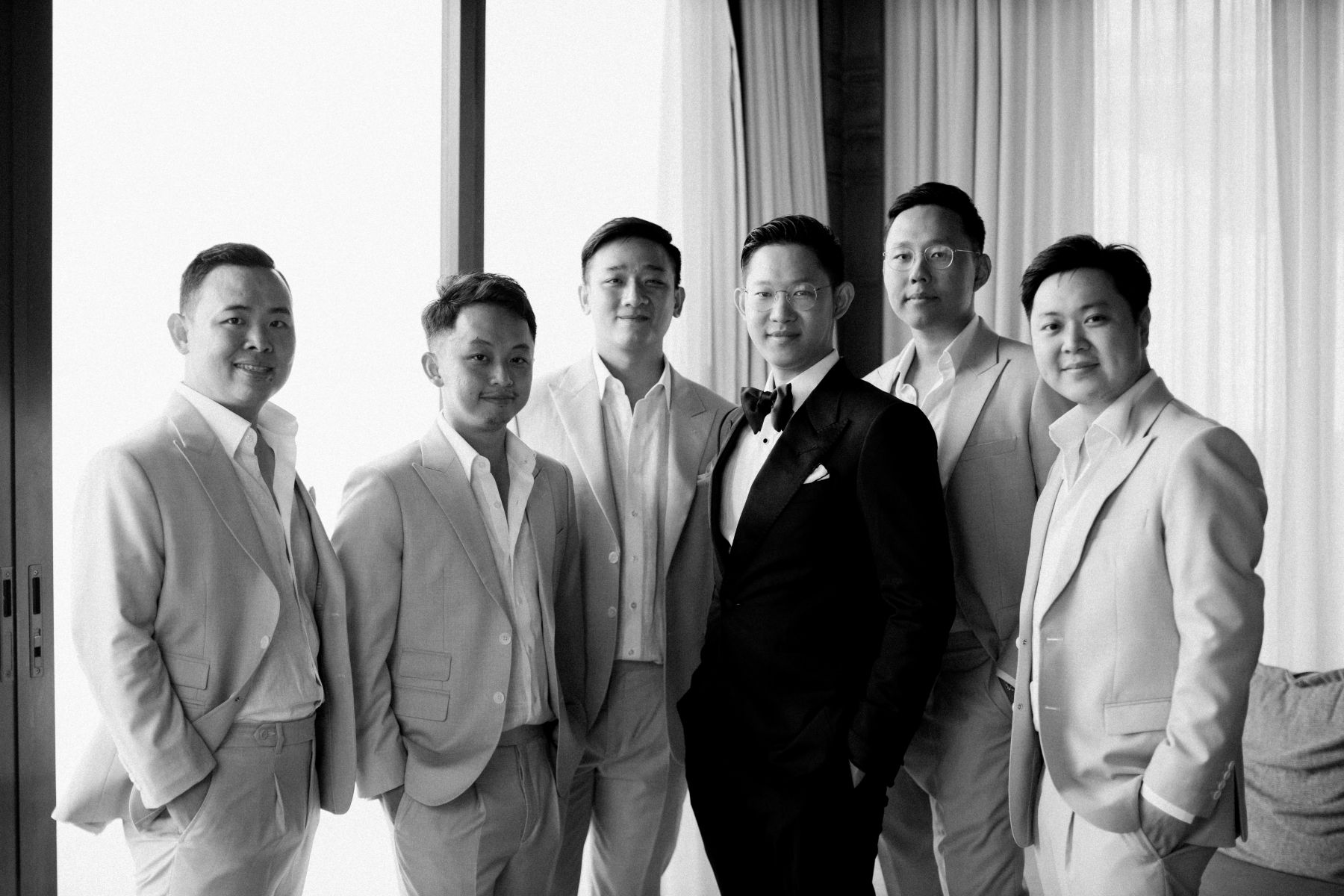 A Cross-Cultural Paradise Celebration: Khin Lay  &amp; Lucas's Romantic Wedding at Sri Panwa Phuket photo