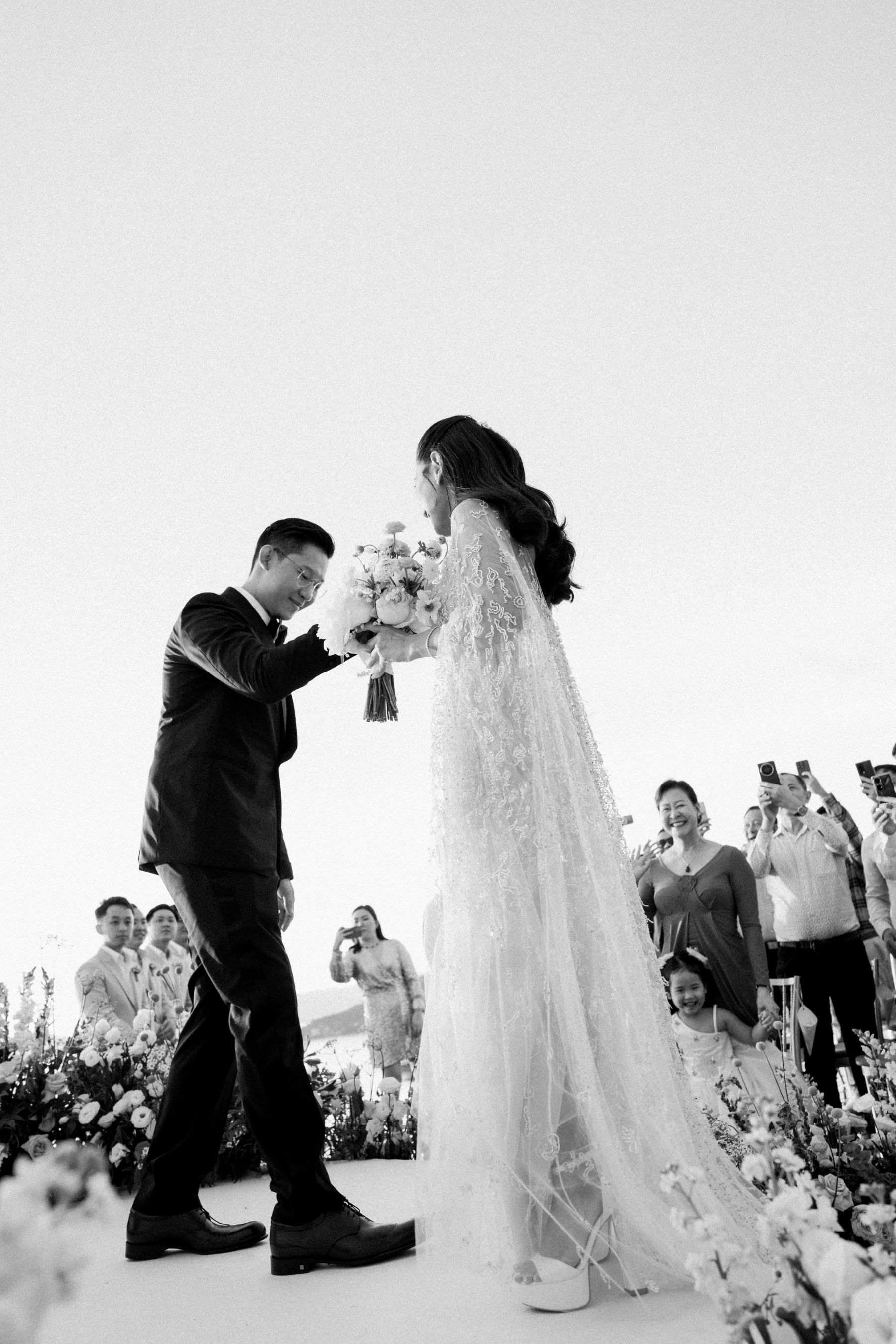 A Cross-Cultural Paradise Celebration: Khin Lay  &amp; Lucas's Romantic Wedding at Sri Panwa Phuket photo