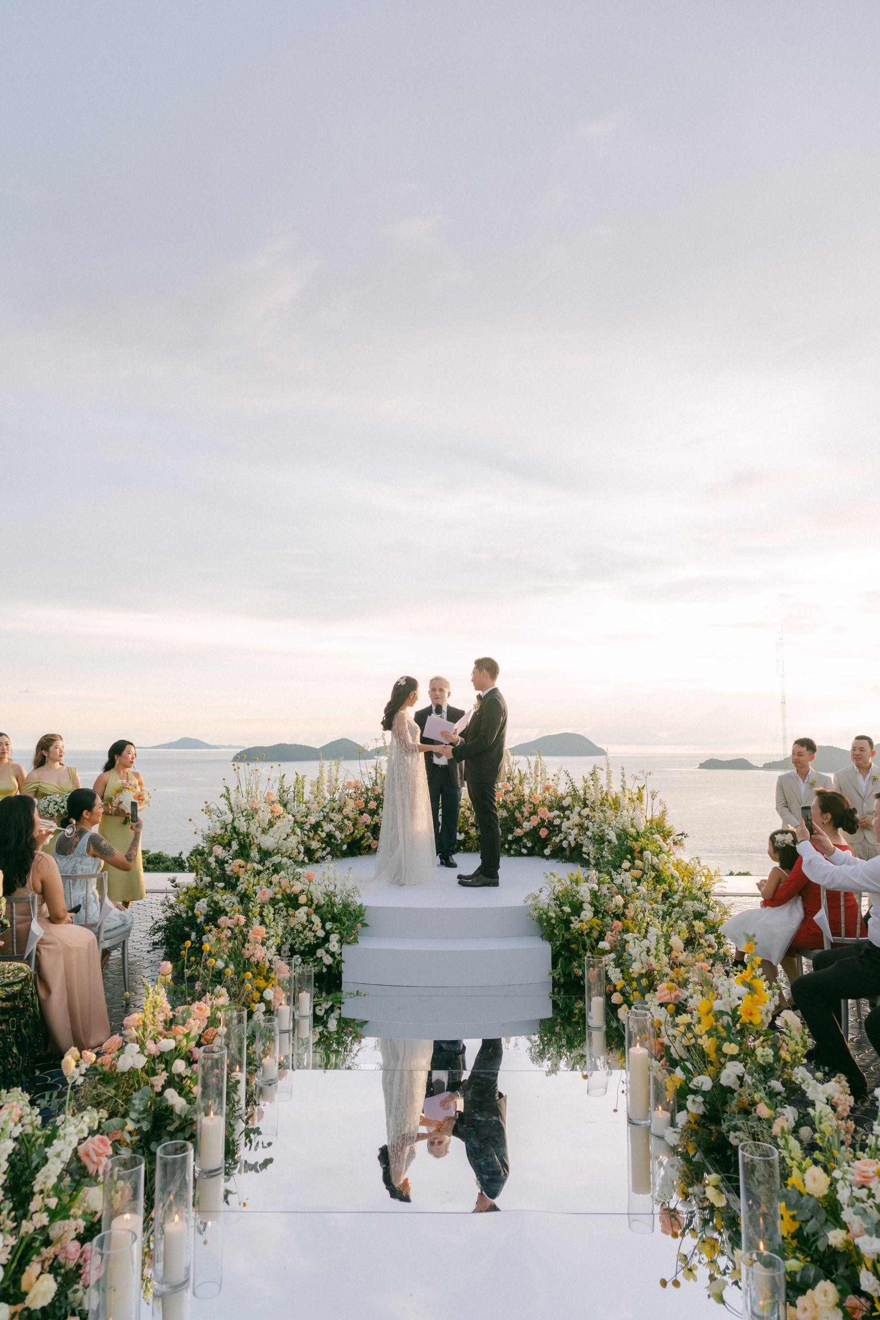 A Cross-Cultural Paradise Celebration: Khin Lay  &amp; Lucas's Romantic Wedding at Sri Panwa Phuket photo