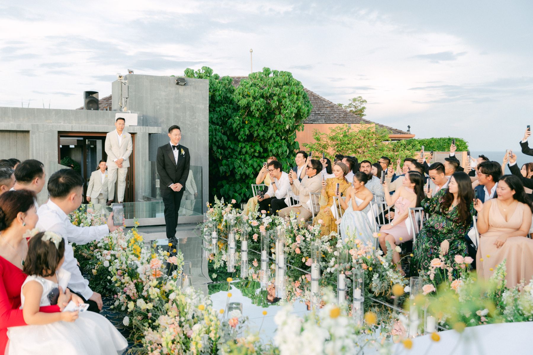 A Cross-Cultural Paradise Celebration: Khin Lay  &amp; Lucas's Romantic Wedding at Sri Panwa Phuket photo