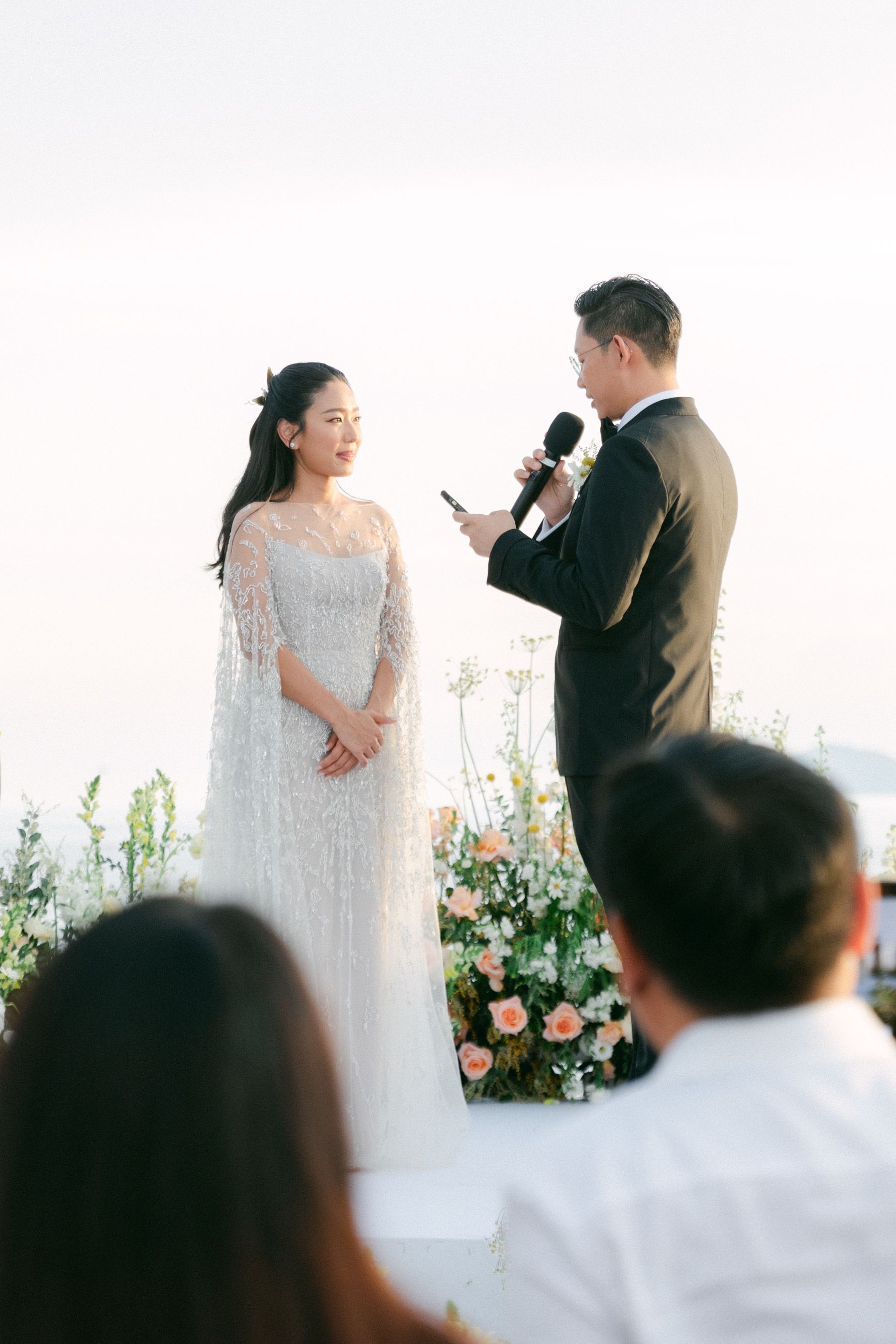 A Cross-Cultural Paradise Celebration: Khin Lay  &amp; Lucas's Romantic Wedding at Sri Panwa Phuket photo