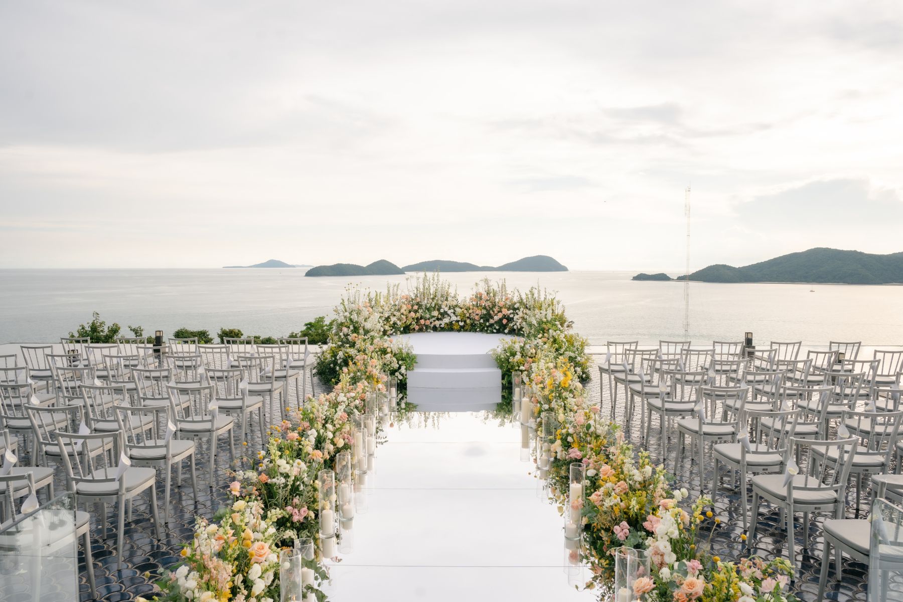 A Cross-Cultural Paradise Celebration: Khin Lay  &amp; Lucas's Romantic Wedding at Sri Panwa Phuket photo