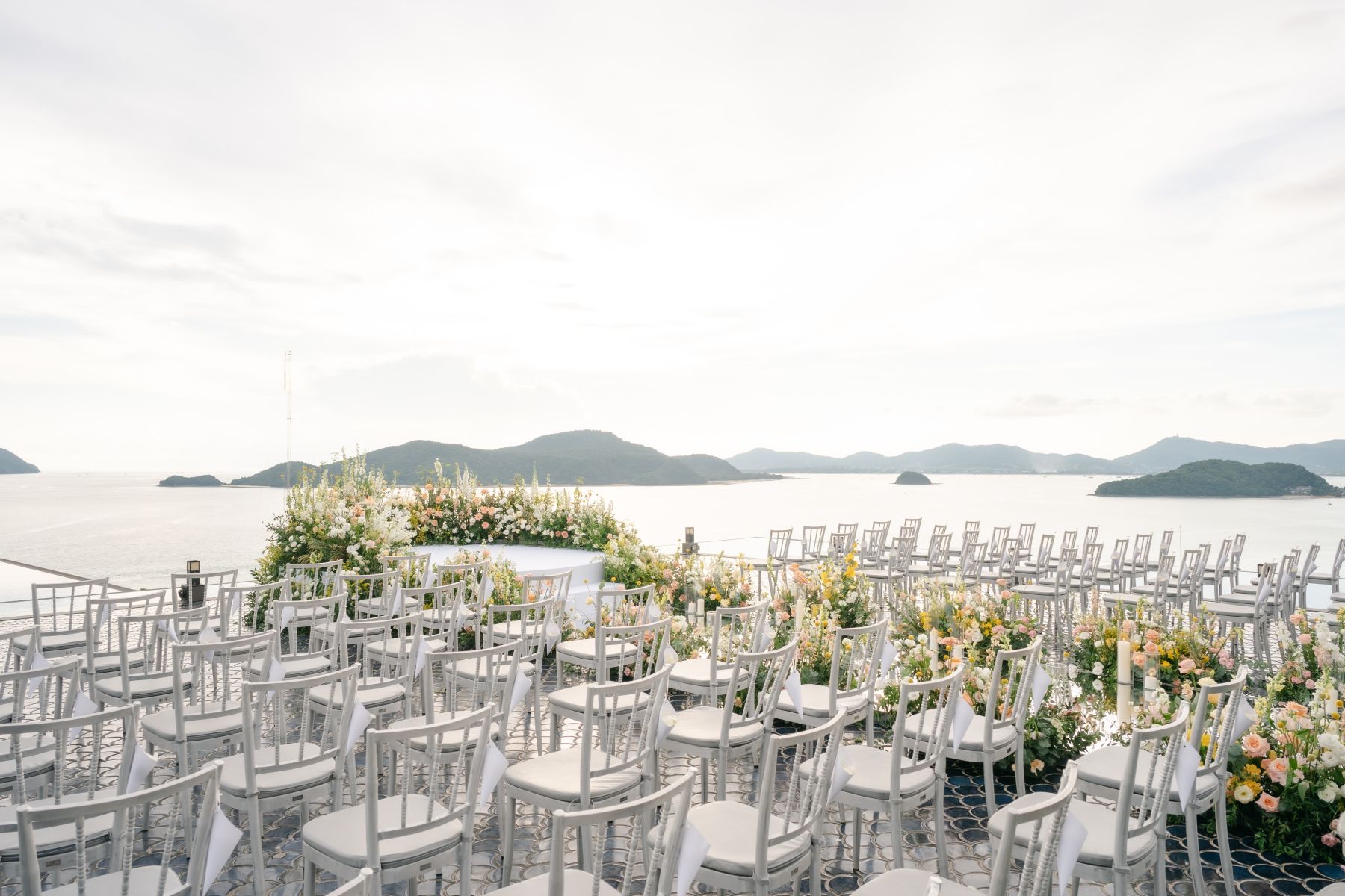 A Cross-Cultural Paradise Celebration: Khin Lay  &amp; Lucas's Romantic Wedding at Sri Panwa Phuket photo