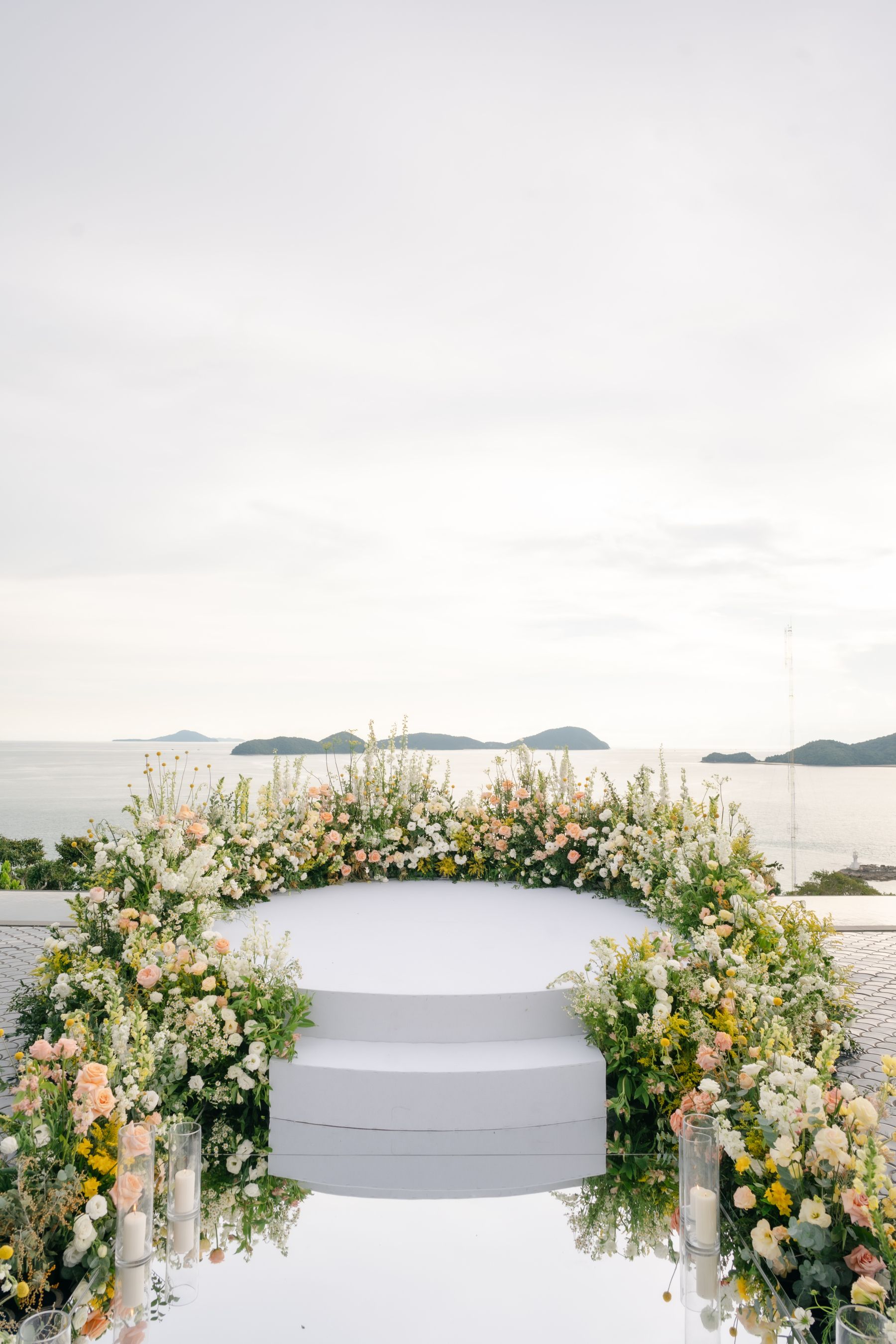 A Cross-Cultural Paradise Celebration: Khin Lay  &amp; Lucas's Romantic Wedding at Sri Panwa Phuket photo