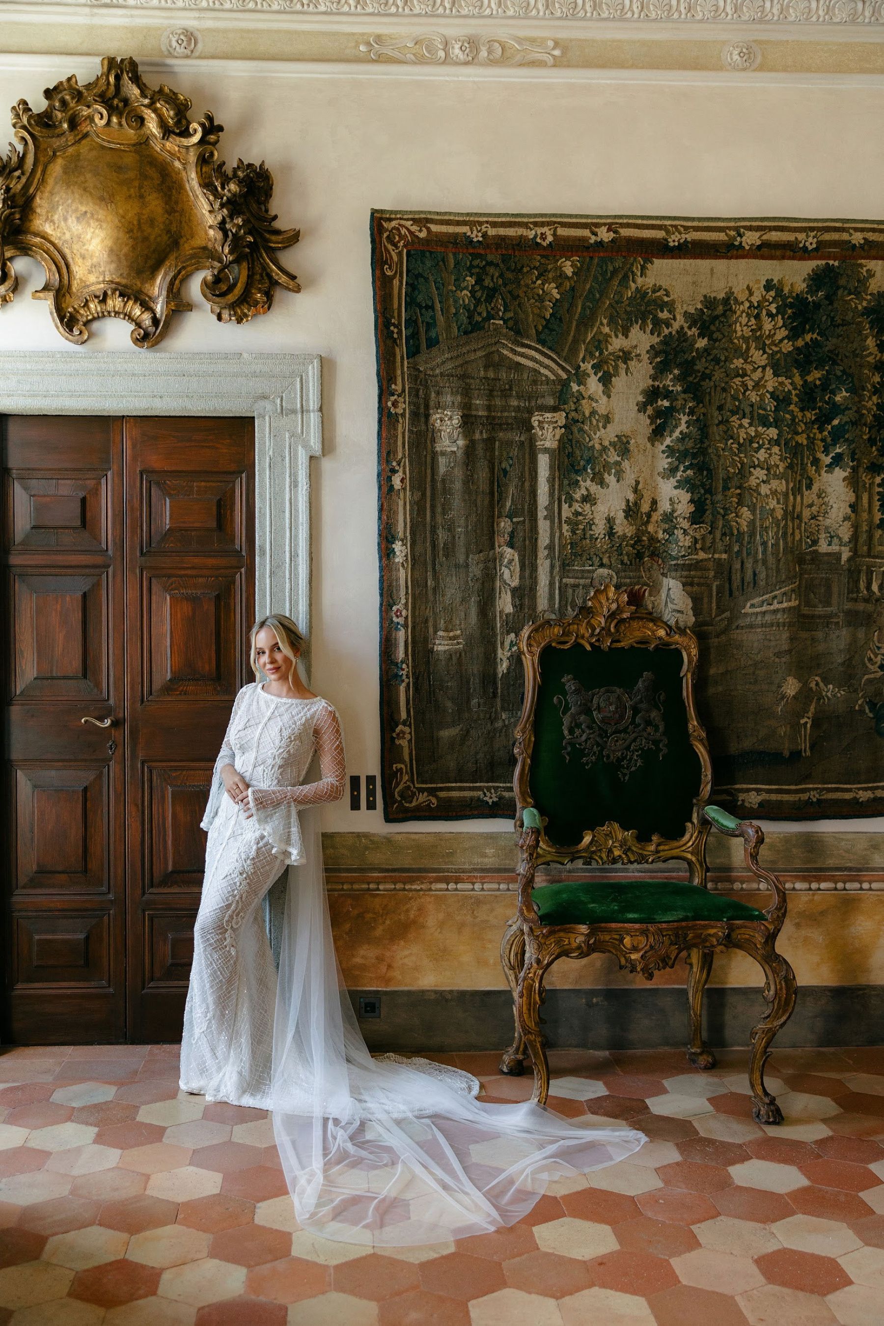 A Love Story Written in the Stars: Ashley &amp; Cody’s Enchanting Wedding at Villa Balbiano photo