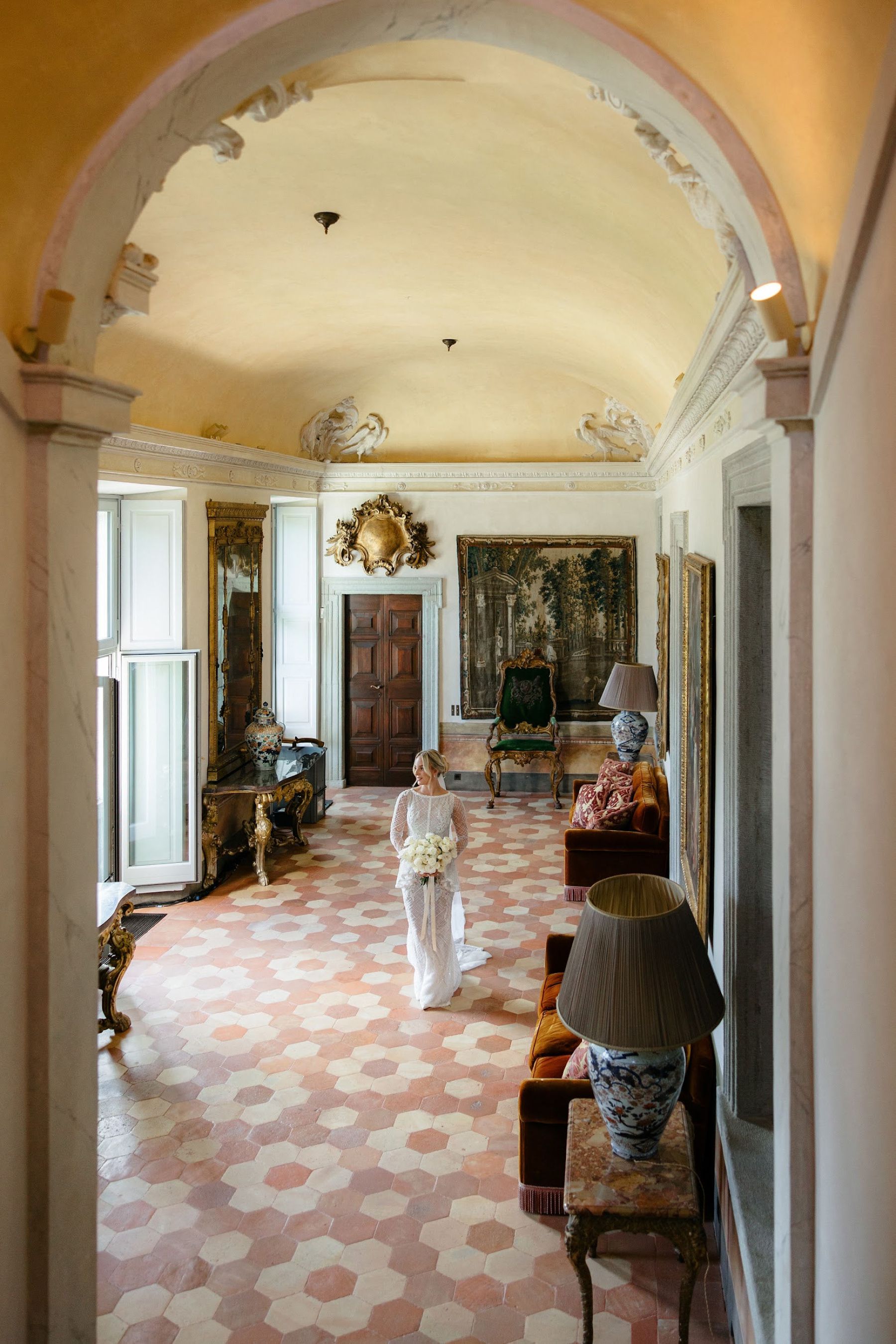 A Love Story Written in the Stars: Ashley &amp; Cody’s Enchanting Wedding at Villa Balbiano photo