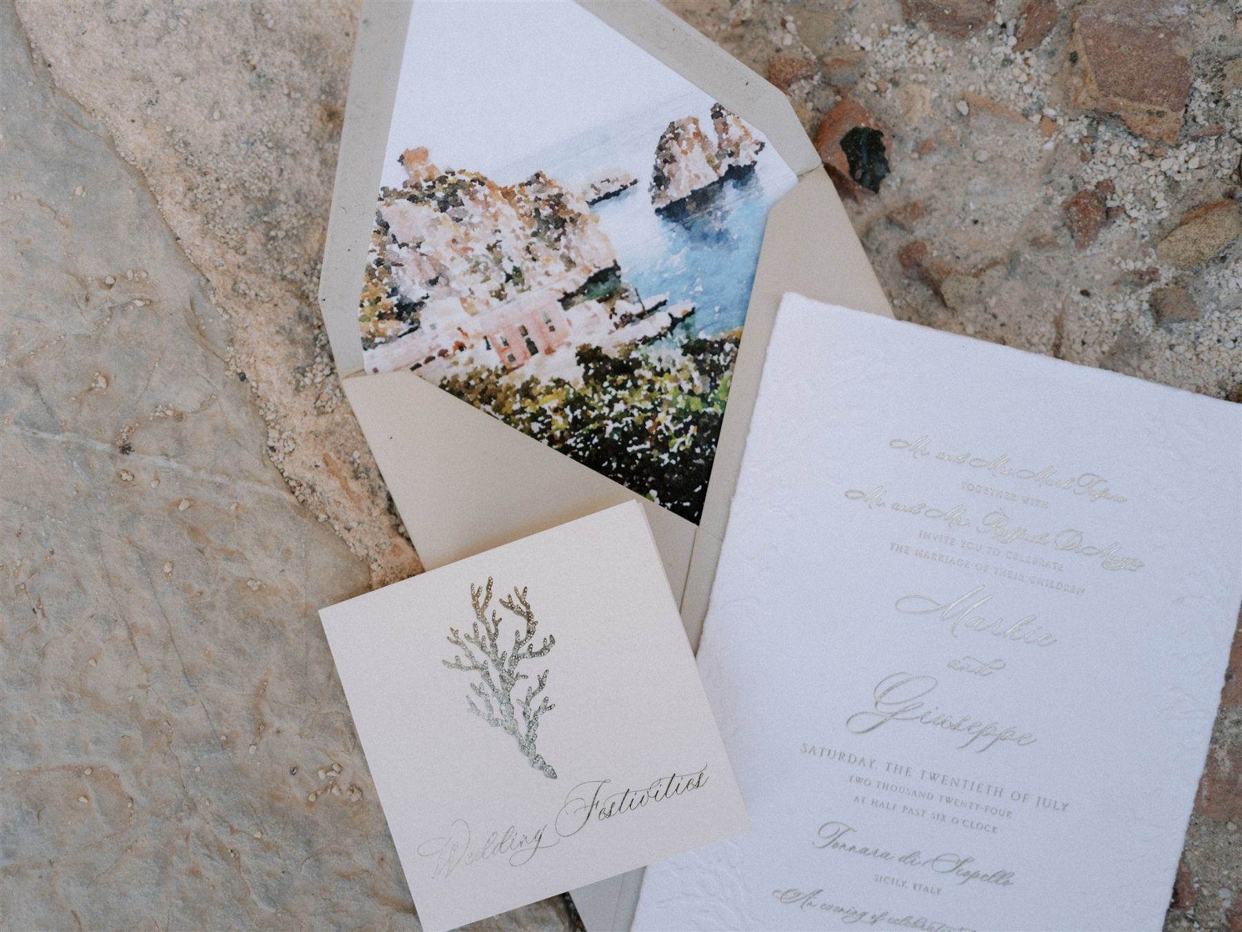 Love, Family, and the Perfect Sicilian Celebration: Markie &amp; Giuseppe’s Wedding at Tonnara di Scopello photo
