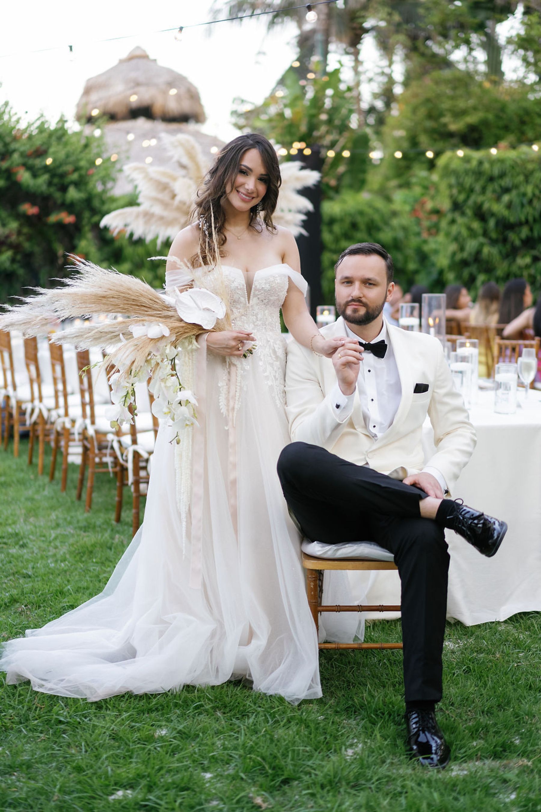 A Tropical Romance: Kimberly &amp; Ruslan's Dream Wedding at The Palms Hotel &amp; Spa photo