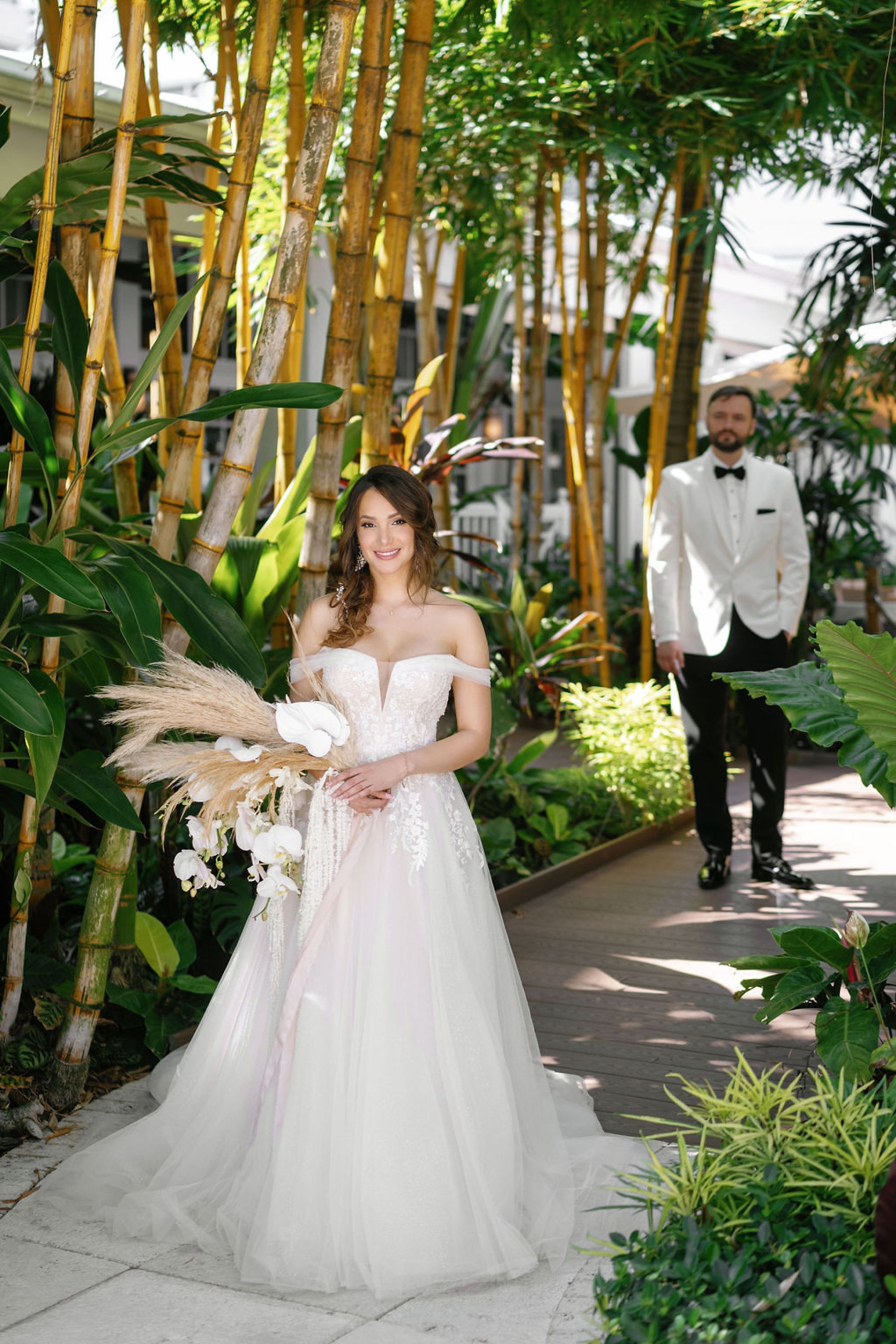 A Tropical Romance: Kimberly &amp; Ruslan's Dream Wedding at The Palms Hotel &amp; Spa photo