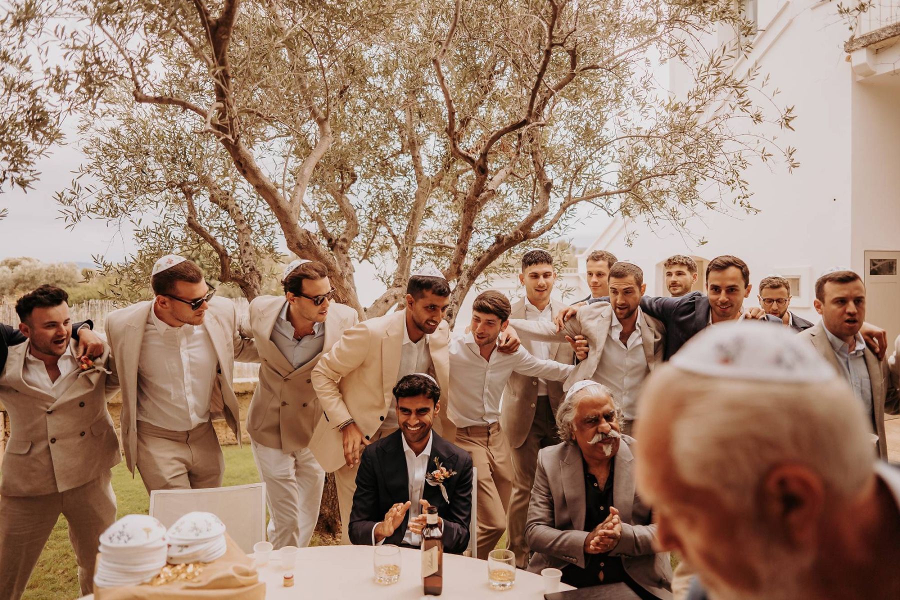 United in Love and Tradition: Lucy &amp; Sameer's Multicultural Wedding at Masseria Alchimia photo