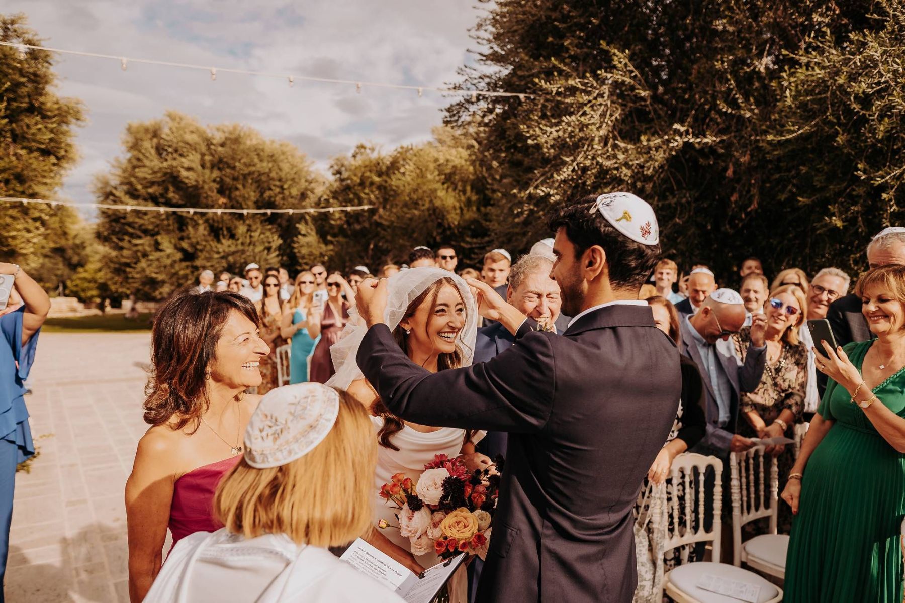 United in Love and Tradition: Lucy &amp; Sameer's Multicultural Wedding at Masseria Alchimia photo