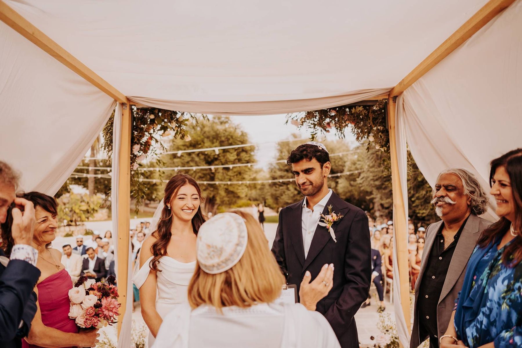United in Love and Tradition: Lucy &amp; Sameer's Multicultural Wedding at Masseria Alchimia photo