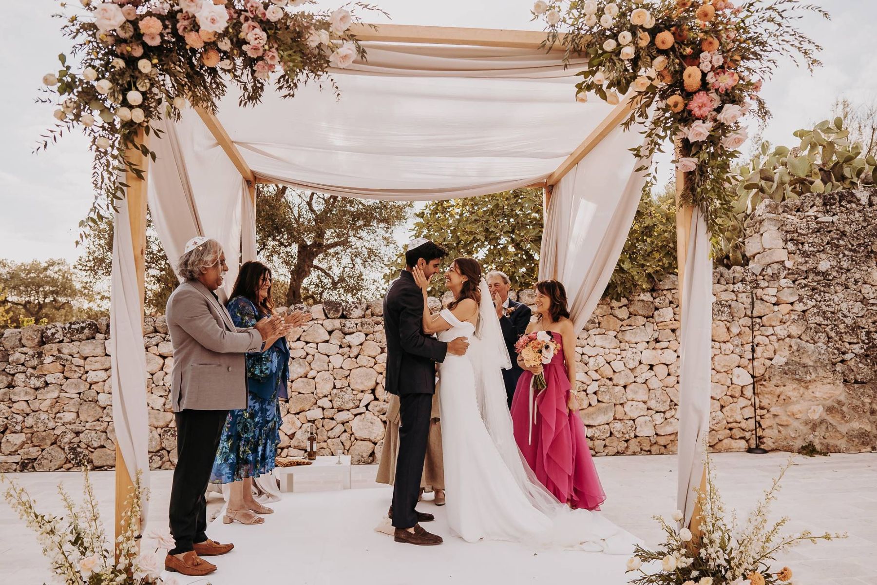 United in Love and Tradition: Lucy &amp; Sameer's Multicultural Wedding at Masseria Alchimia photo