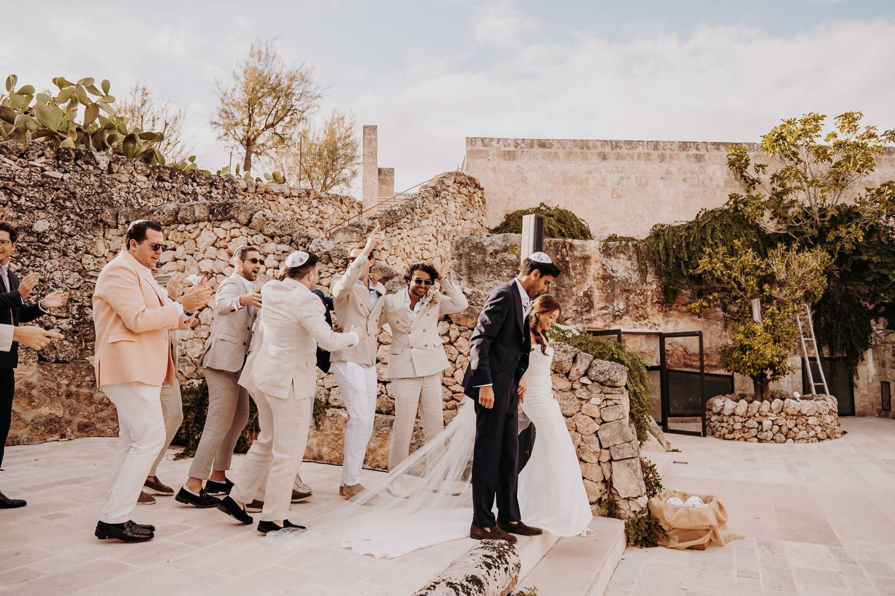 United in Love and Tradition: Lucy &amp; Sameer's Multicultural Wedding at Masseria Alchimia photo