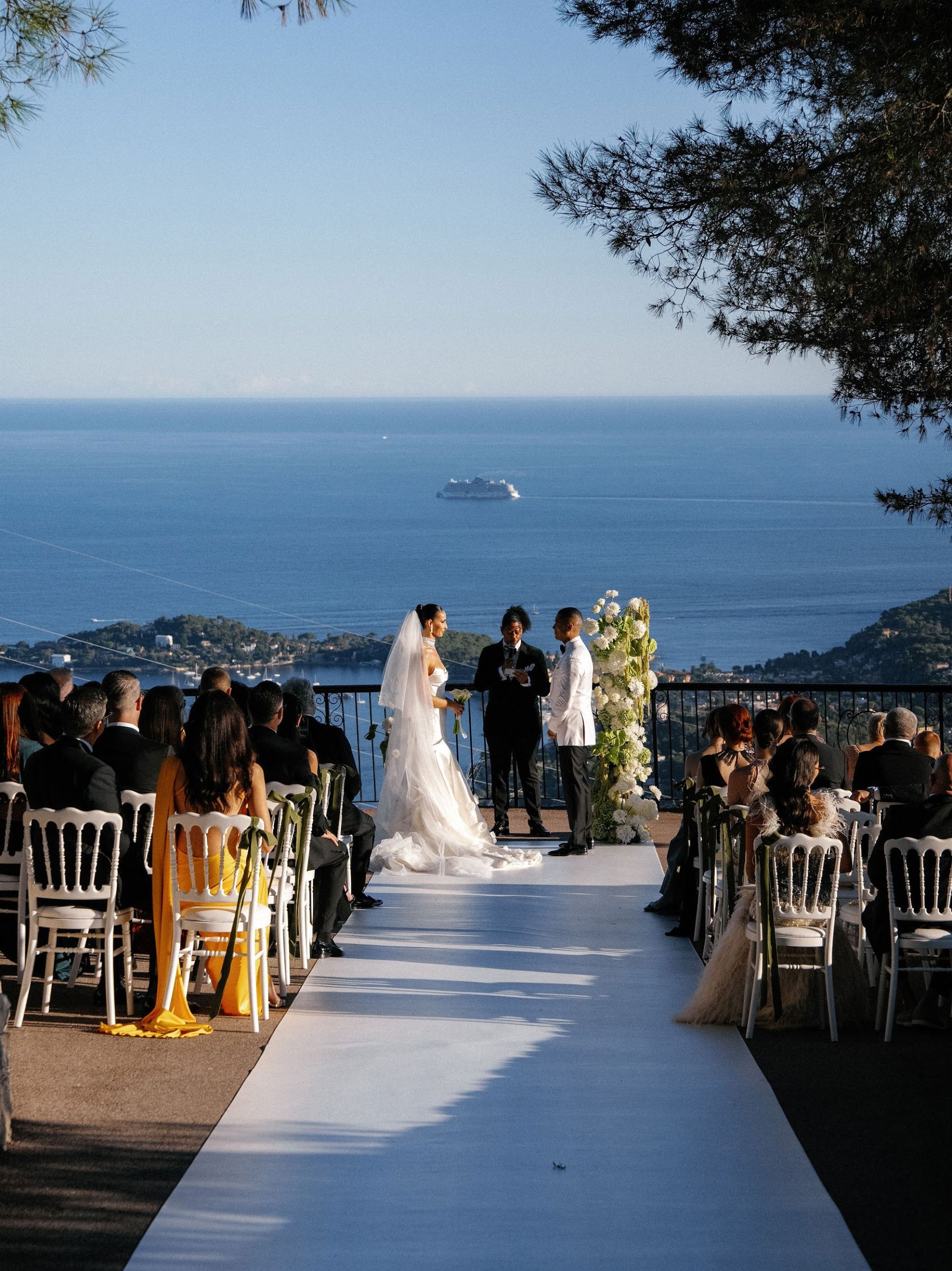 From Tinder to the French Riviera: Yana &amp; Aston’s Dream Wedding at Domaine du Mont Leuze photo