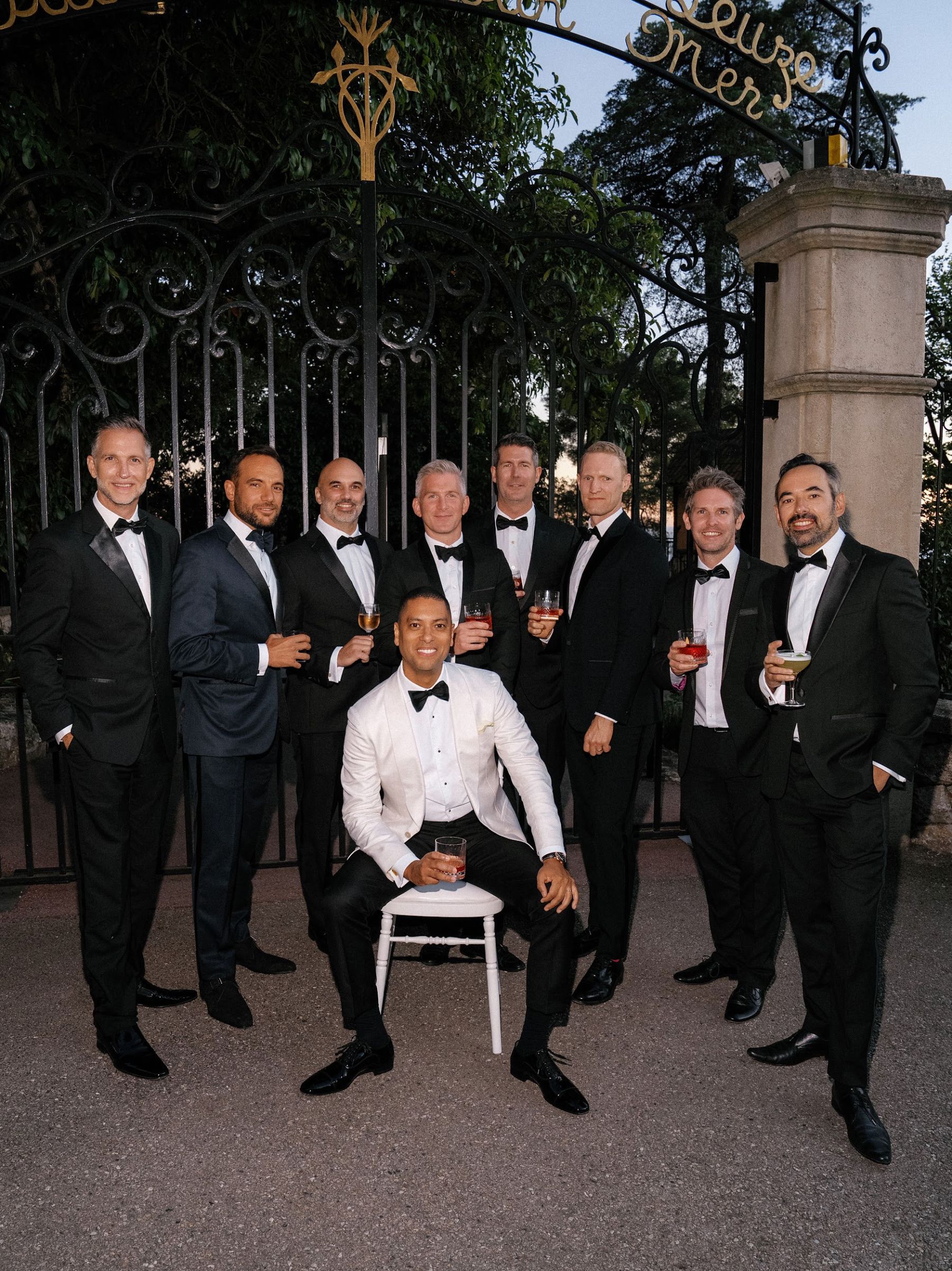 From Tinder to the French Riviera: Yana &amp; Aston’s Dream Wedding at Domaine du Mont Leuze photo