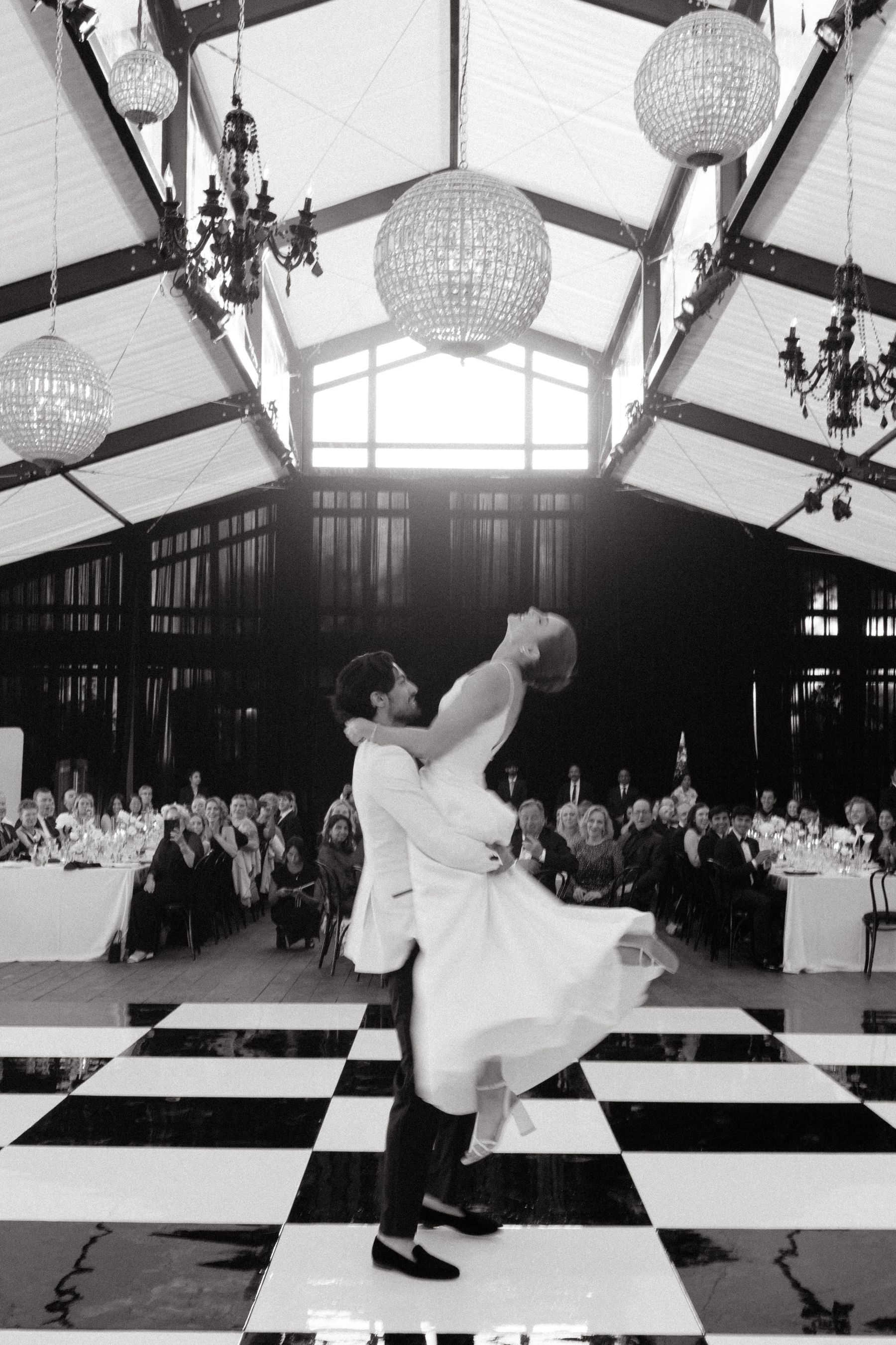 Kirstie &amp; Nishanth's Elegant Old Hollywood-Inspired Wedding at a Private Estate in Santa Ynez photo