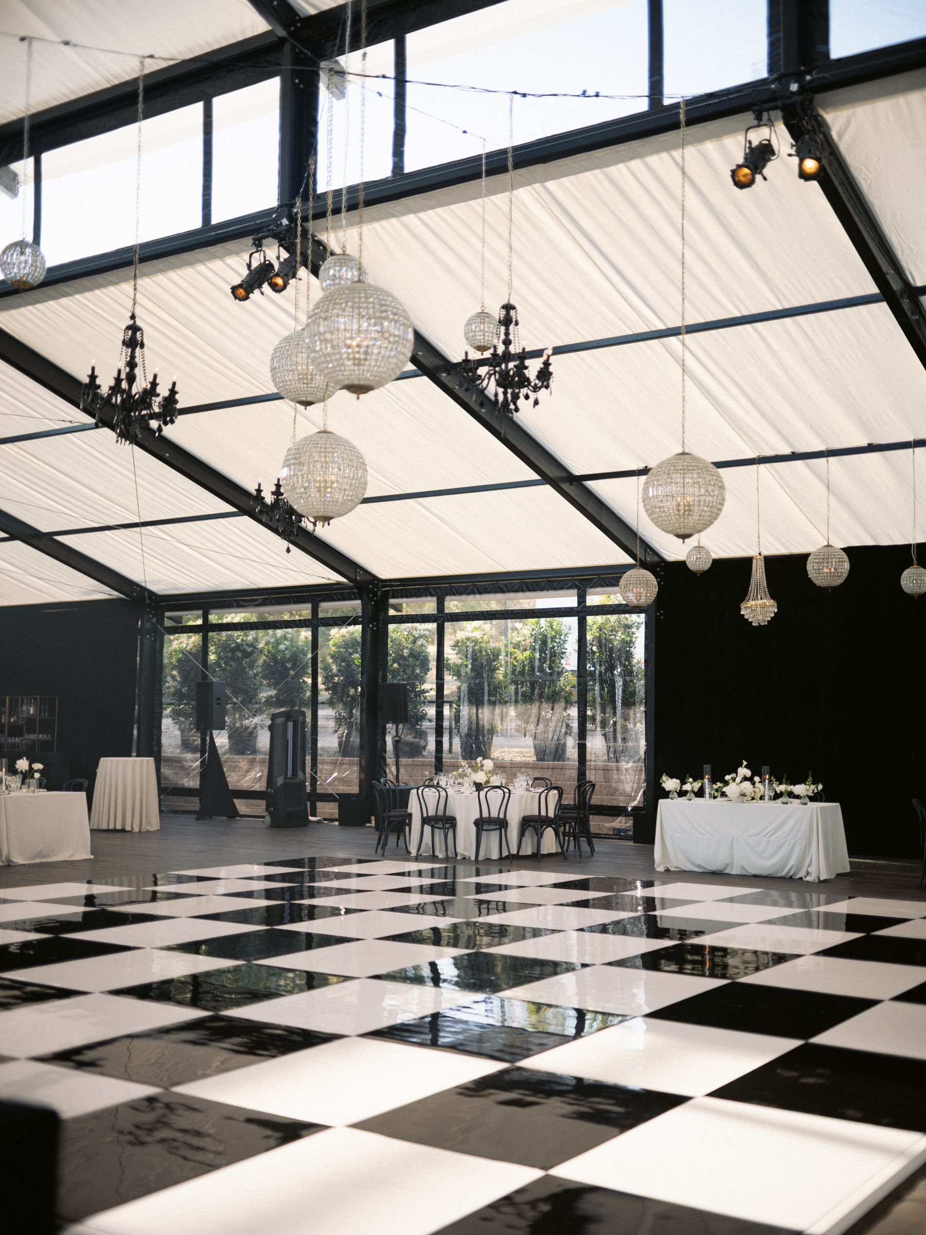 Kirstie &amp; Nishanth's Elegant Old Hollywood-Inspired Wedding at a Private Estate in Santa Ynez photo