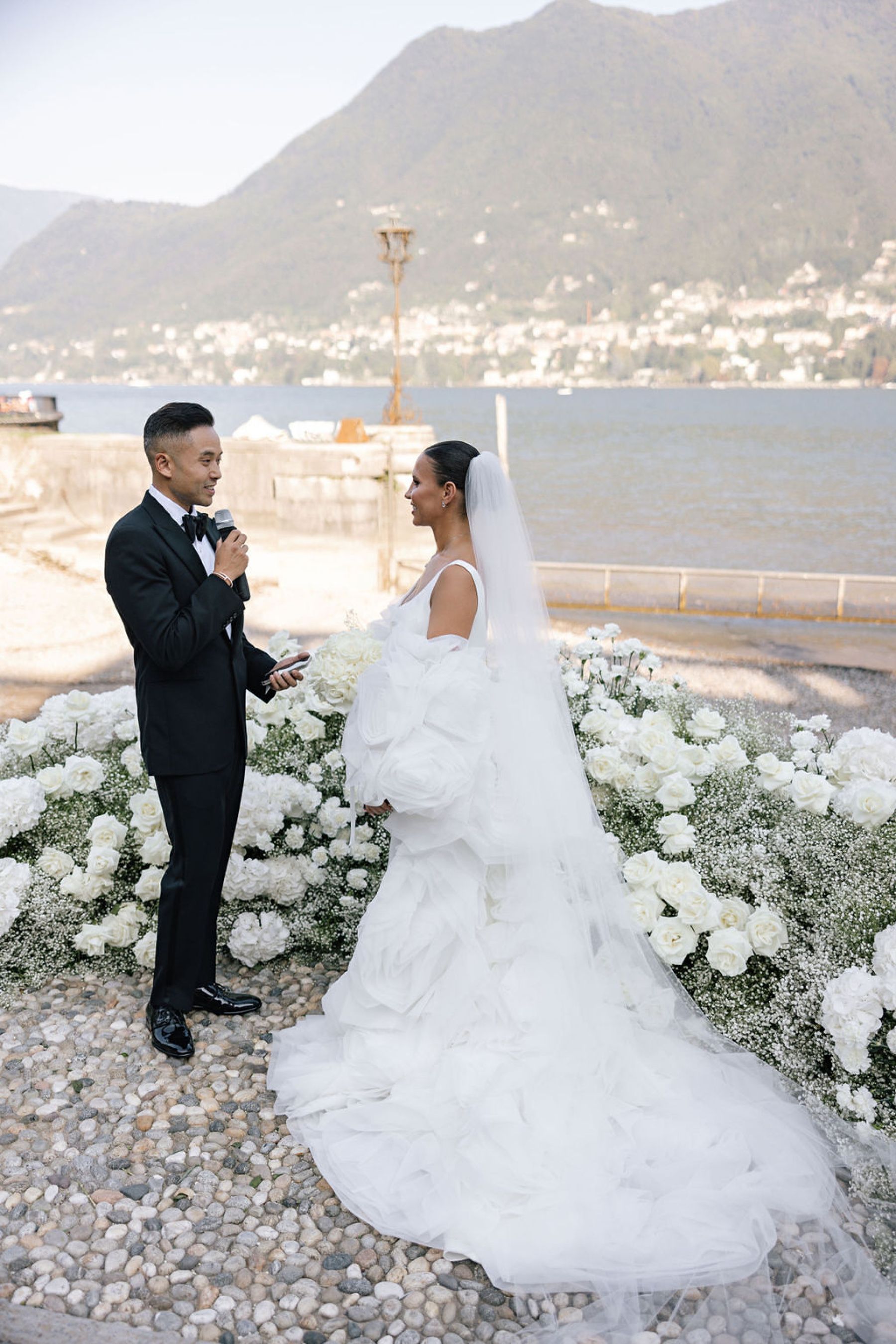 Fay &amp; Joseph: A Romantic Lake Como Dream Wedding at Villa Erba photo