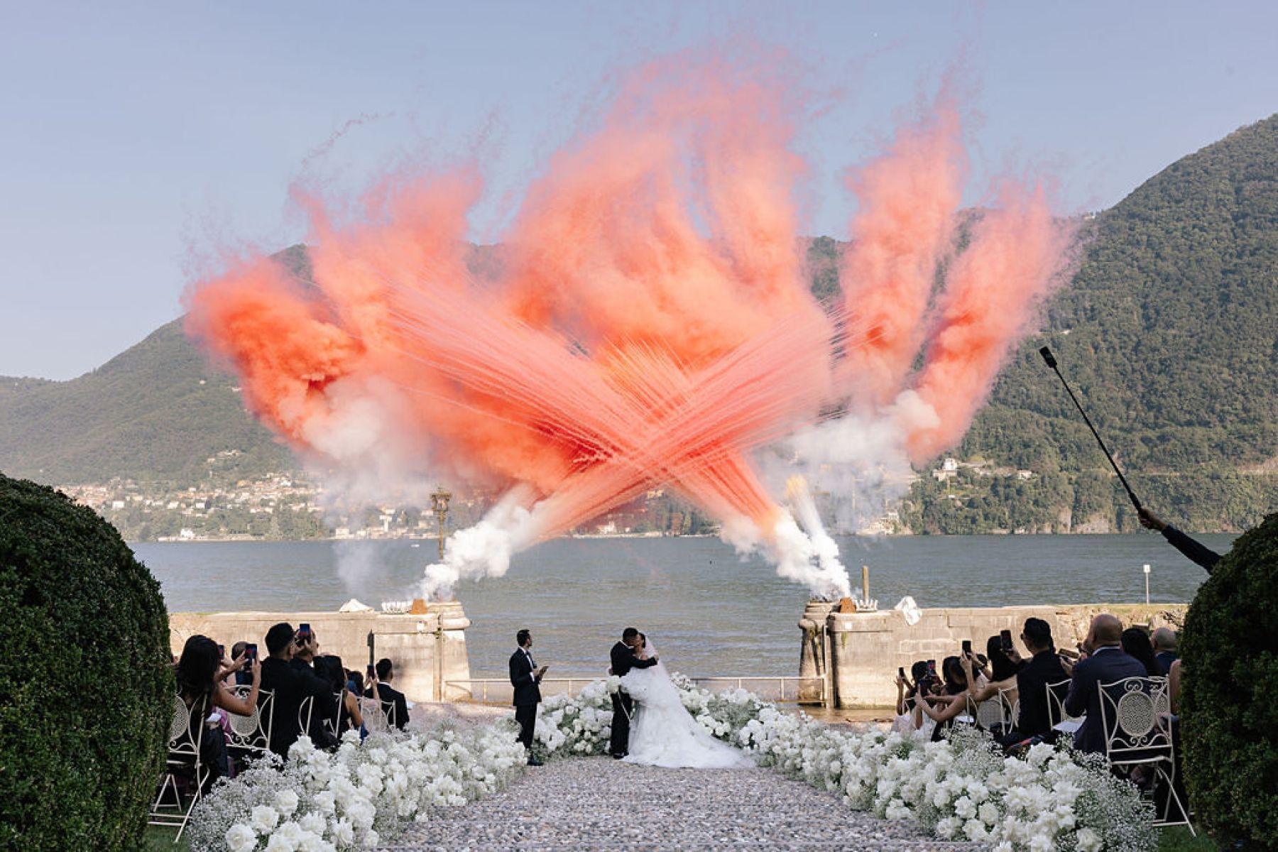 Fay &amp; Joseph: A Romantic Lake Como Dream Wedding at Villa Erba photo
