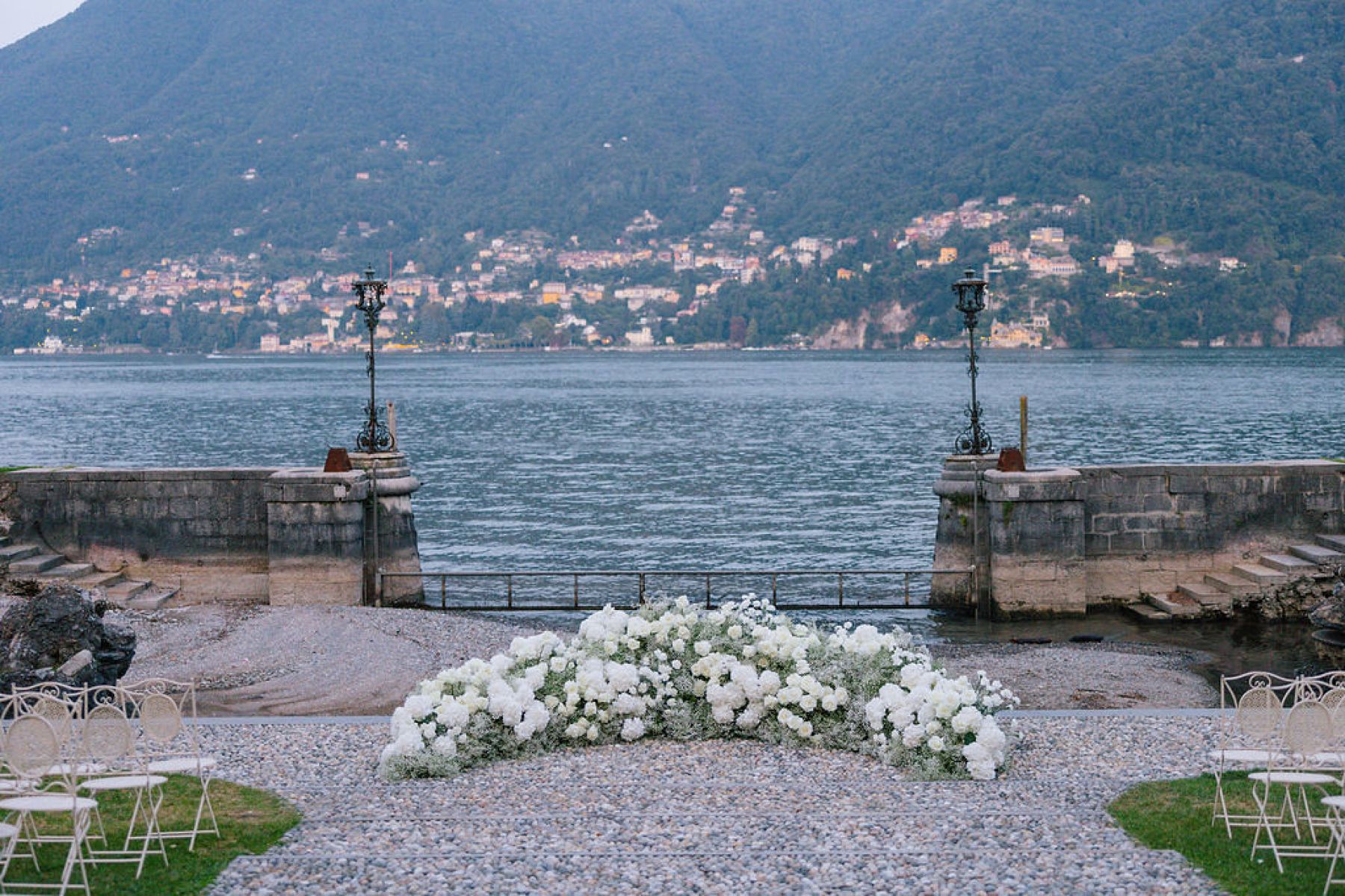 Fay &amp; Joseph: A Romantic Lake Como Dream Wedding at Villa Erba photo