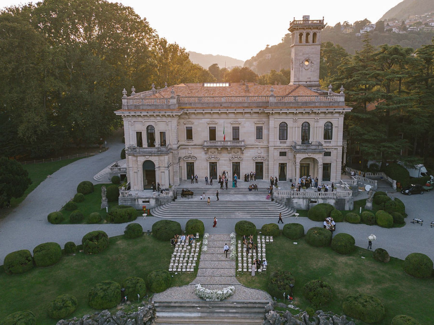 Fay &amp; Joseph: A Romantic Lake Como Dream Wedding at Villa Erba photo