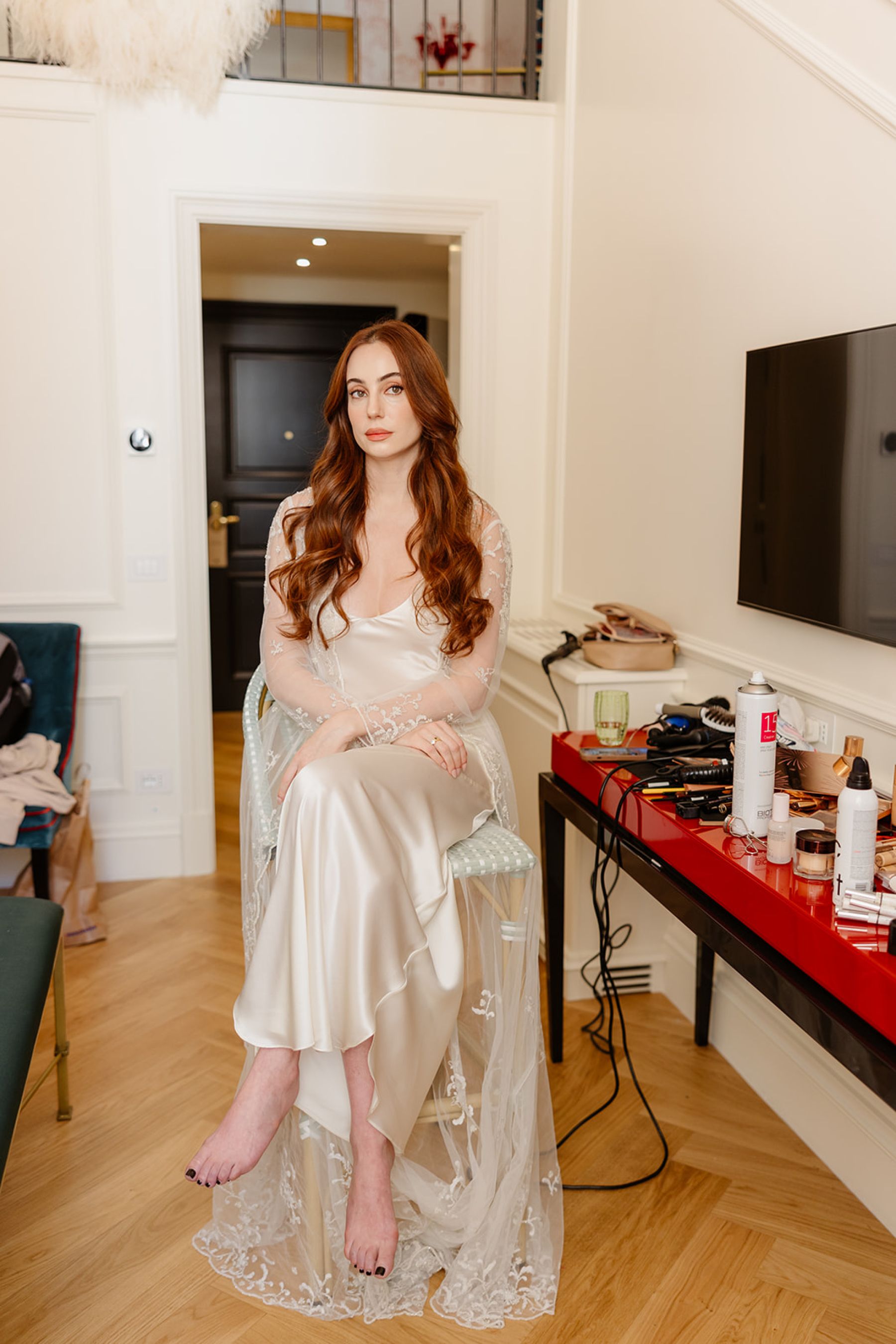 Shimmering Vows in Rome: Anda &amp; Leonardo’s Enchanting Wedding at Villa Aurelia photo