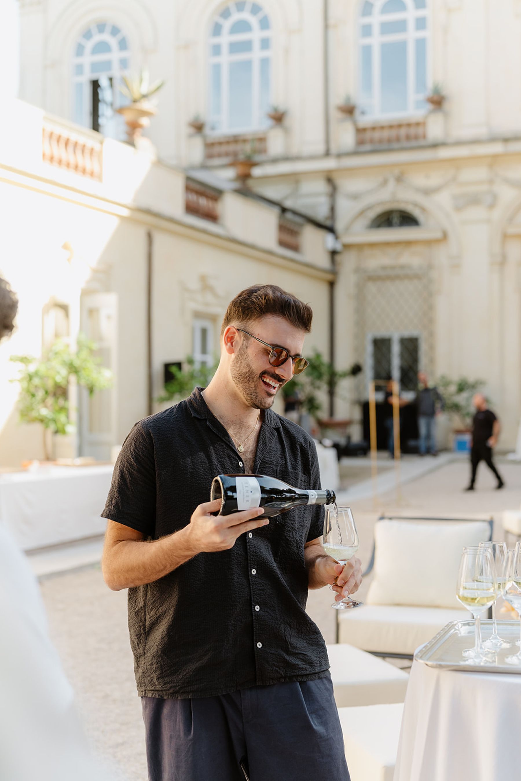 Shimmering Vows in Rome: Anda &amp; Leonardo’s Enchanting Wedding at Villa Aurelia photo