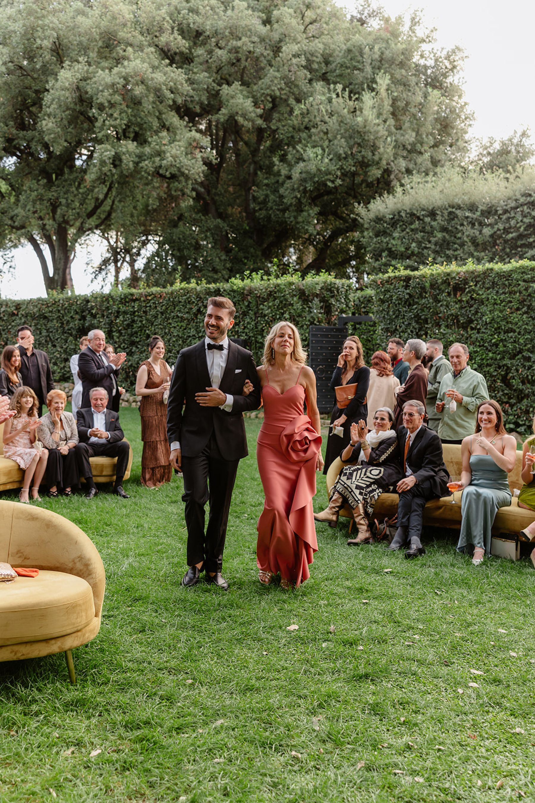 Shimmering Vows in Rome: Anda &amp; Leonardo’s Enchanting Wedding at Villa Aurelia photo