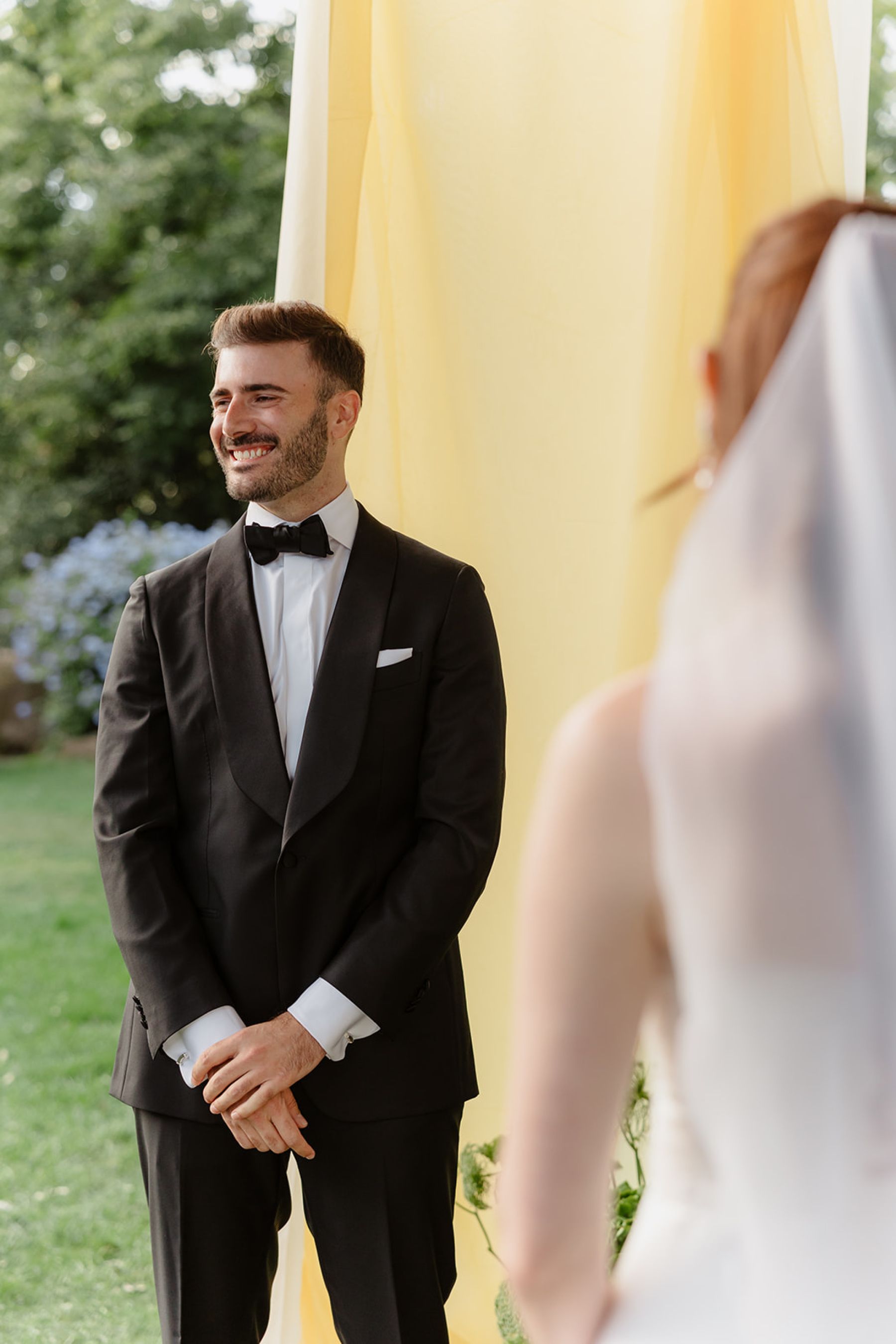 Shimmering Vows in Rome: Anda &amp; Leonardo’s Enchanting Wedding at Villa Aurelia photo