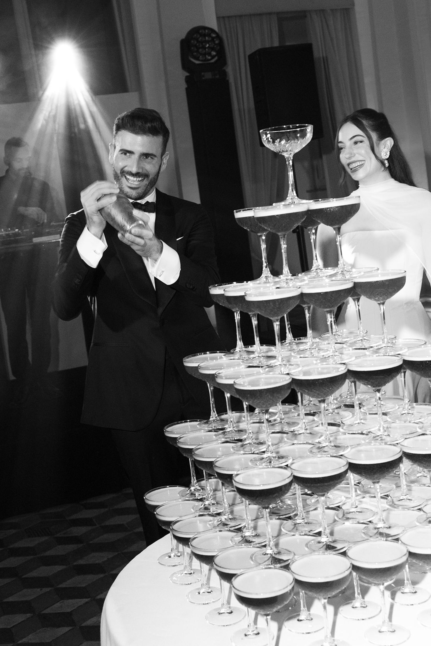 Shimmering Vows in Rome: Anda &amp; Leonardo’s Enchanting Wedding at Villa Aurelia photo