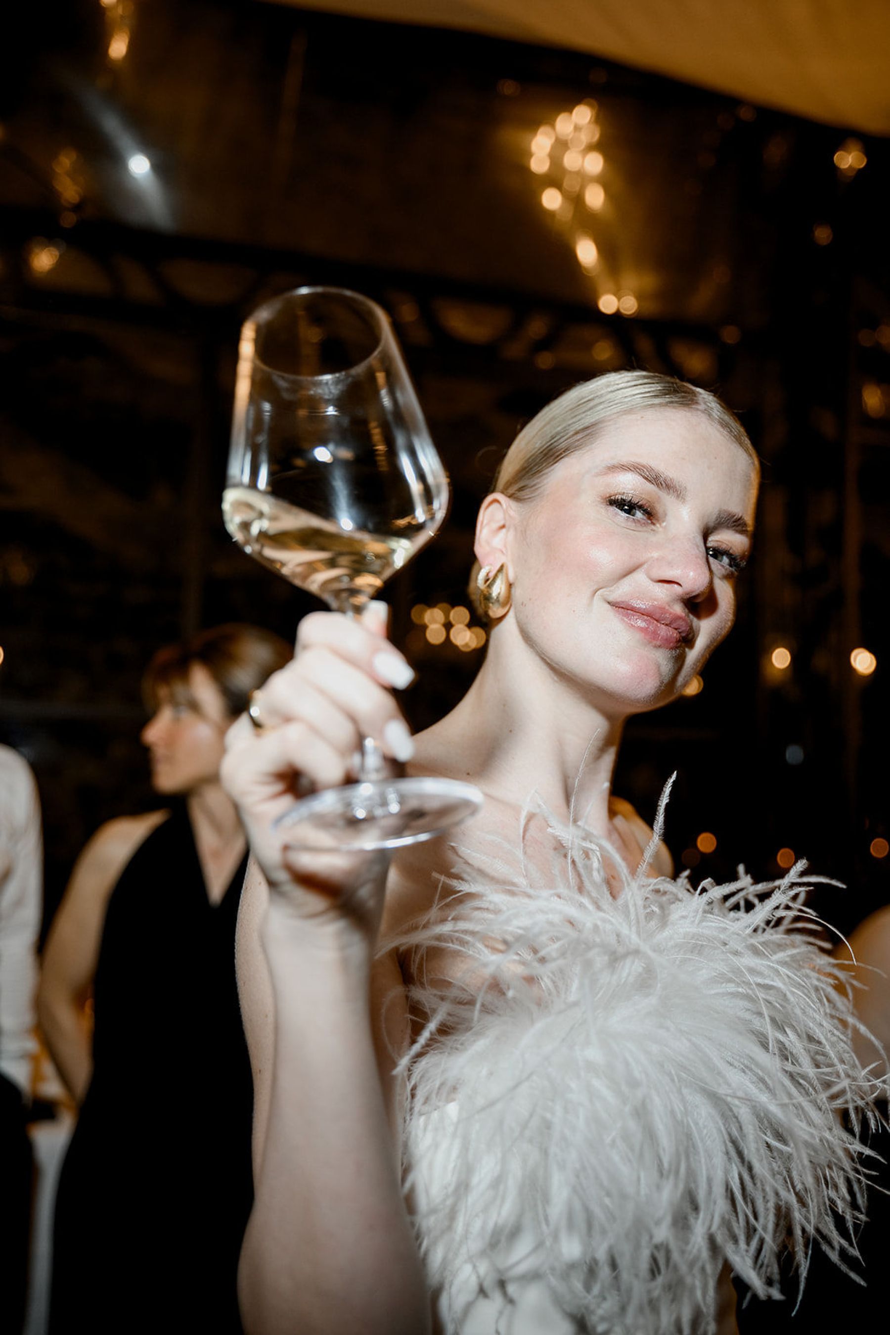 Two Hearts, One Castle: Kristin and Josef's Spellbinding Black and White Wedding at Schloss Freudenstein photo